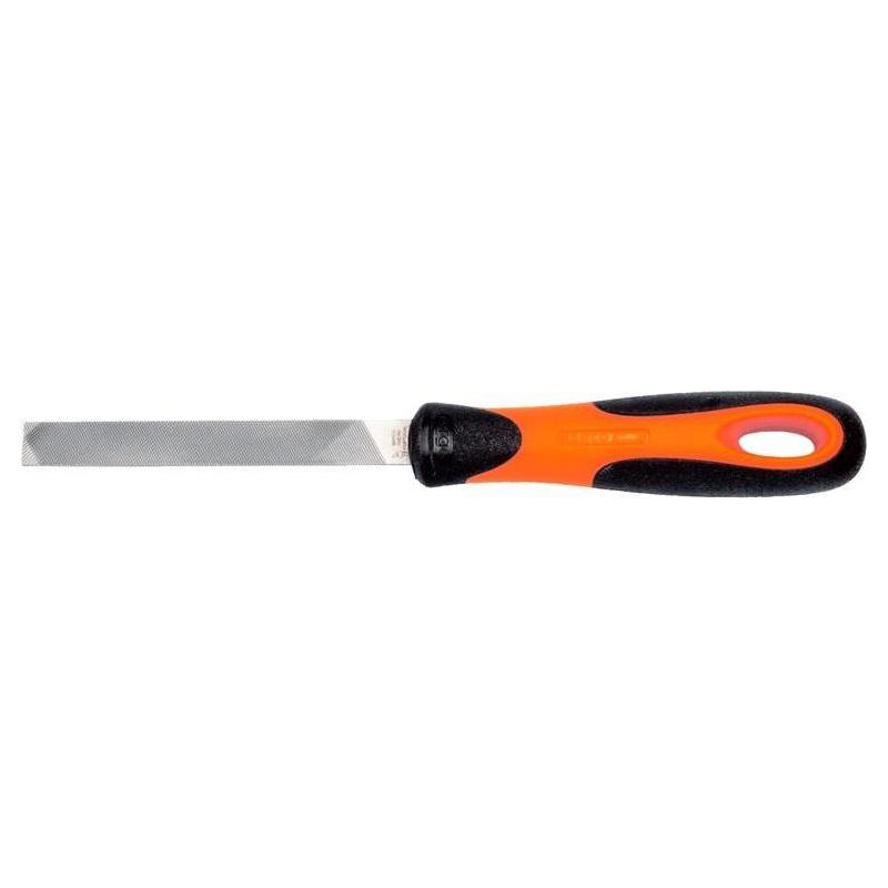 Bahco 1-100-10-1-2 ERGO™ Handled Flat Bastard Cut File 250mm (10in)