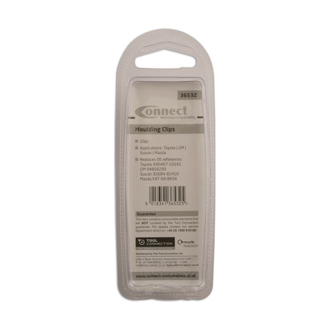 Connect Panel Clip - for GM, for Honda, Mazda, Mitsubishi, Subaru, Suzuki, for Toyota 10pc 36532