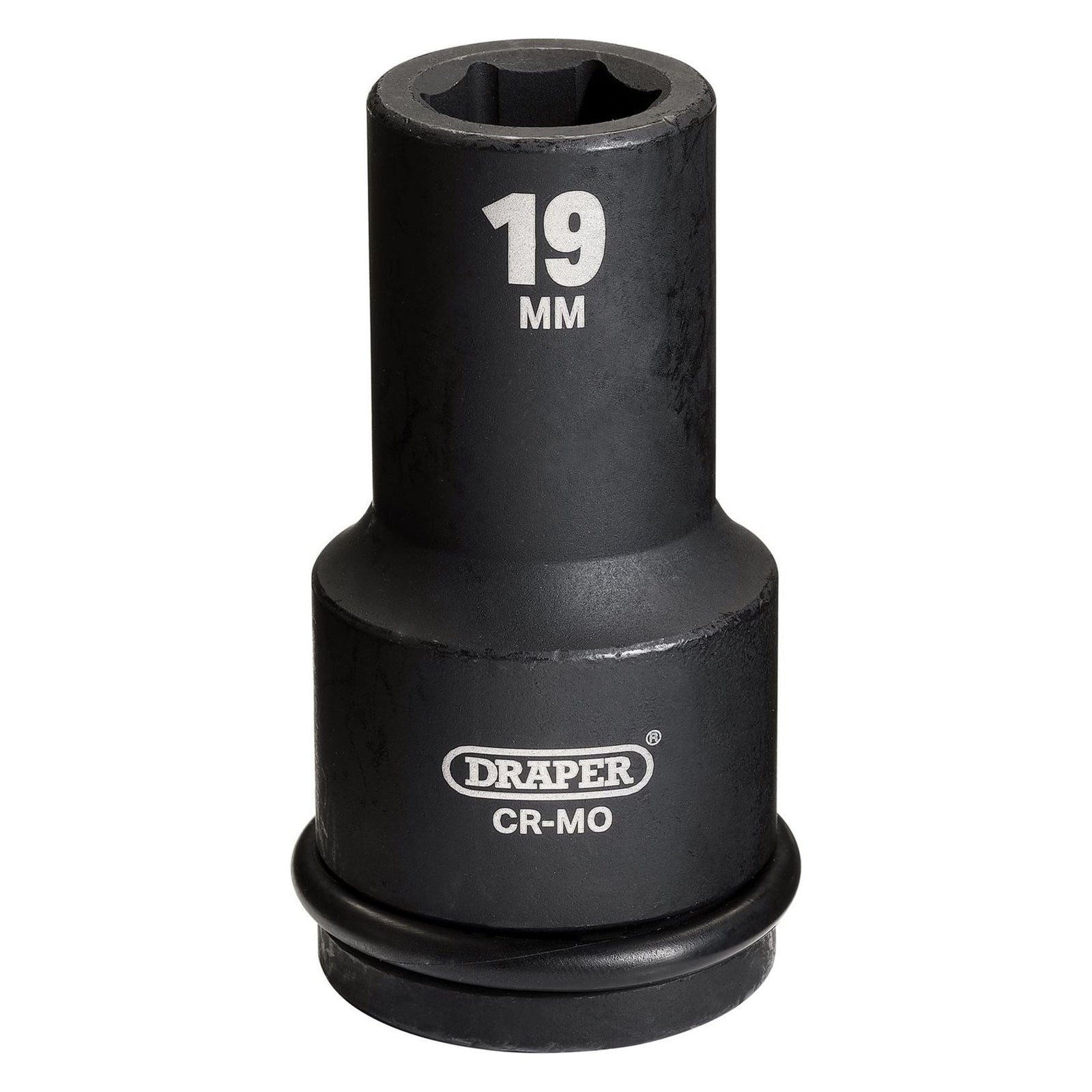 Draper Hi-TORQ Deep Impact Socket, 3/4" Sq. Dr., 19mm
