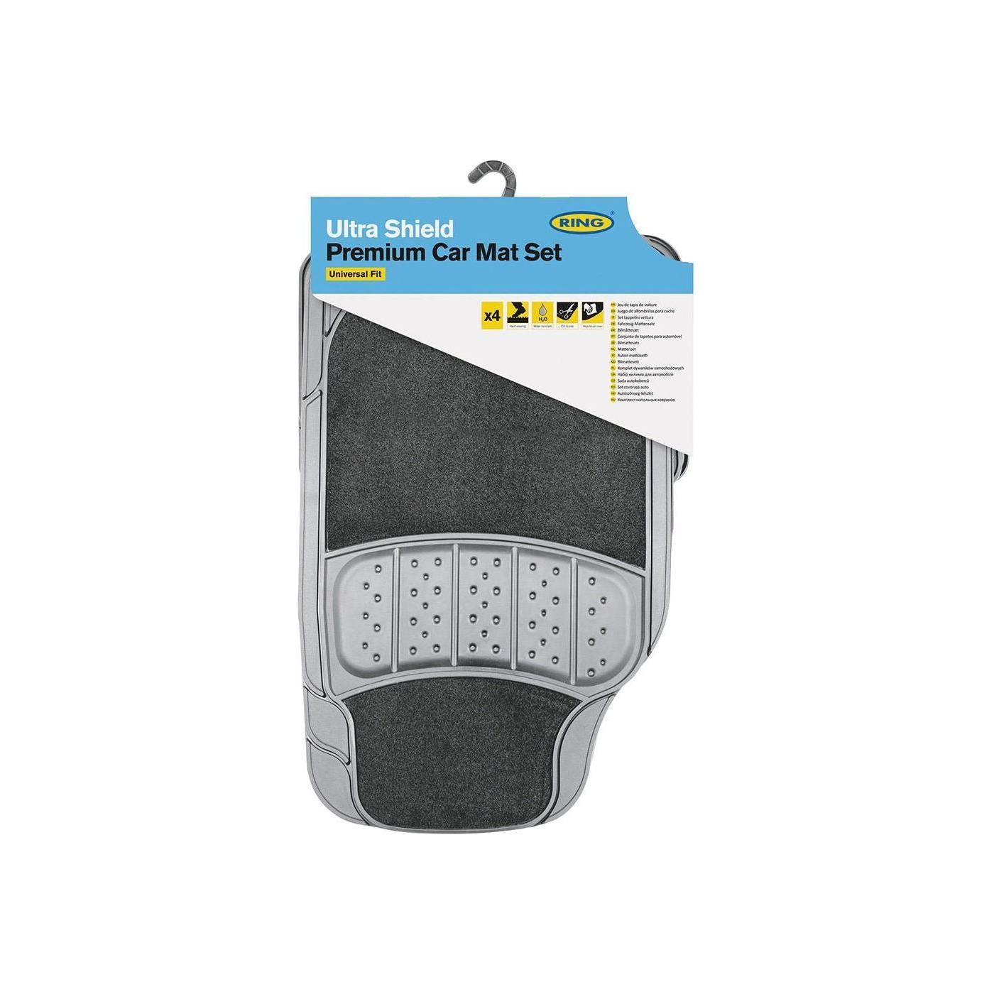 Ring Automotive RMAT2 Carpet Shield Rubber, Grey Matt