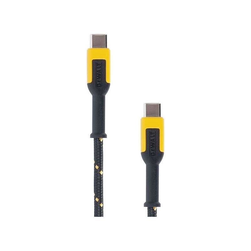 Dewalt Telecoms USB C to USB C Reinforced Charging Cable 1.8m (6ft)