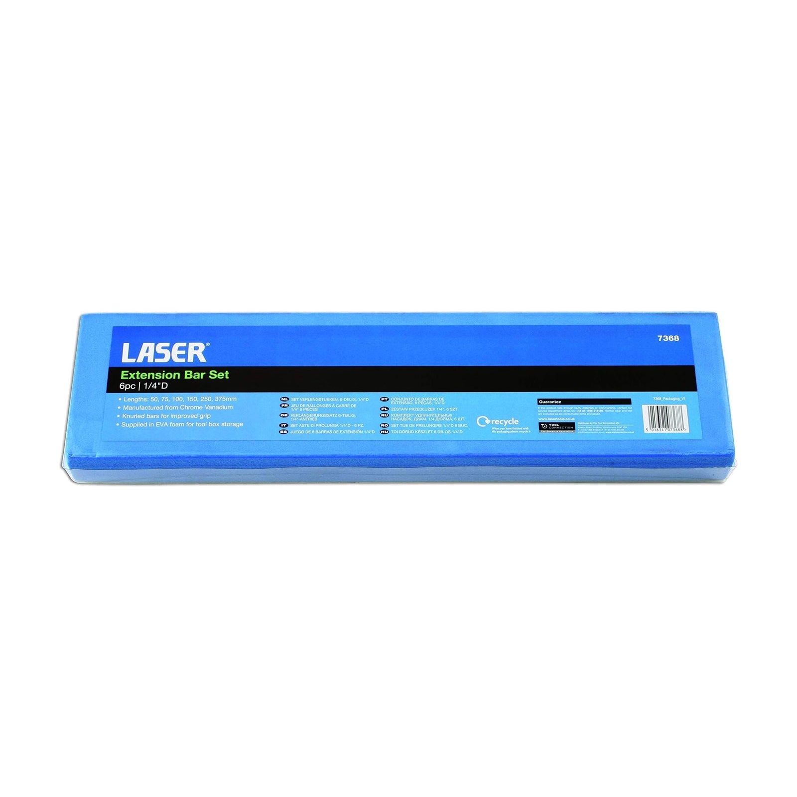 Laser Extension Bar Set 1/4"D 6pc 7368