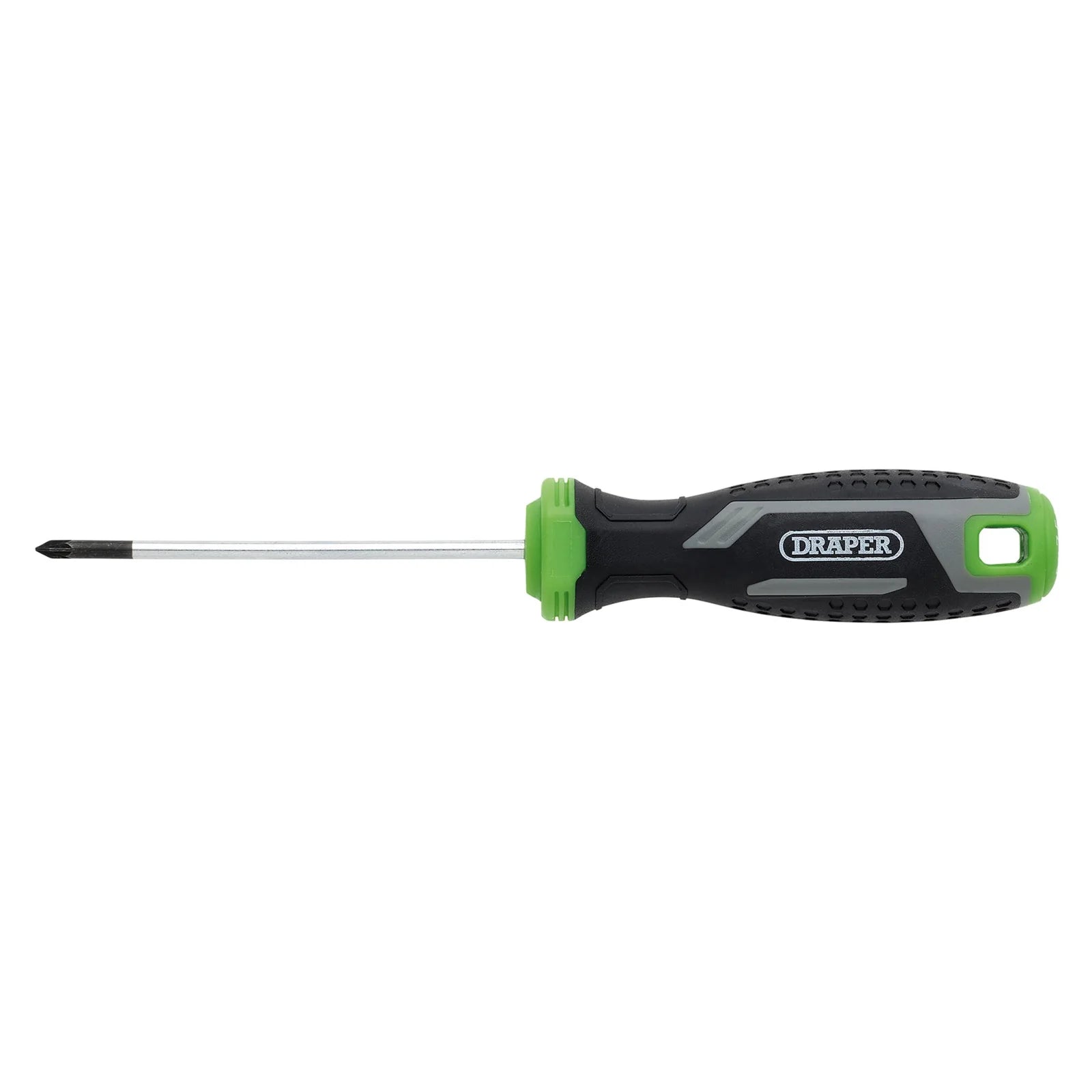 Draper Pozi Soft Grip Screwdriver, PZ0 x 75mm - 200/PZ