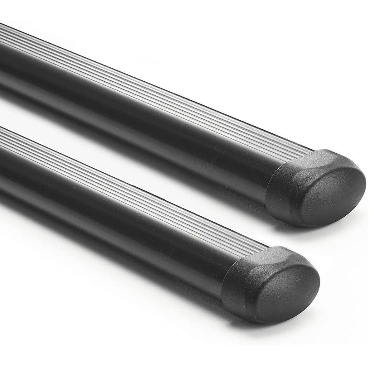 Summit SUP-009  Premium Multi Fit Roof Bars, Black Steel, Set of 2