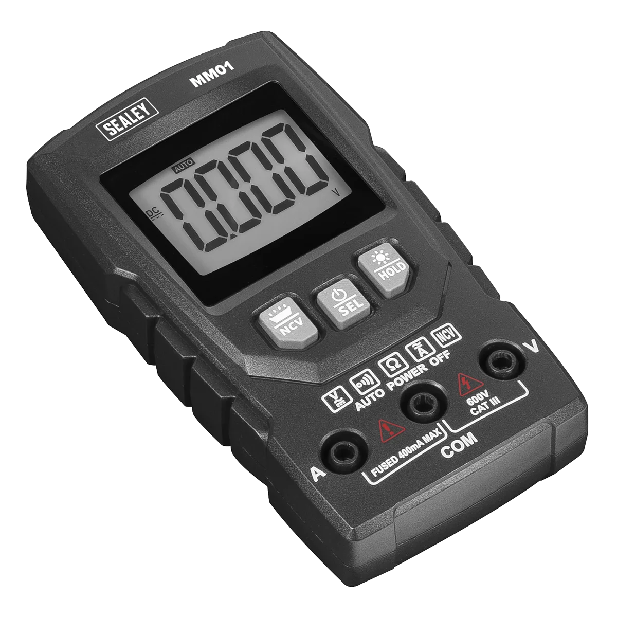 Sealey Auto-Ranging Digital Multimeter MM01 600V