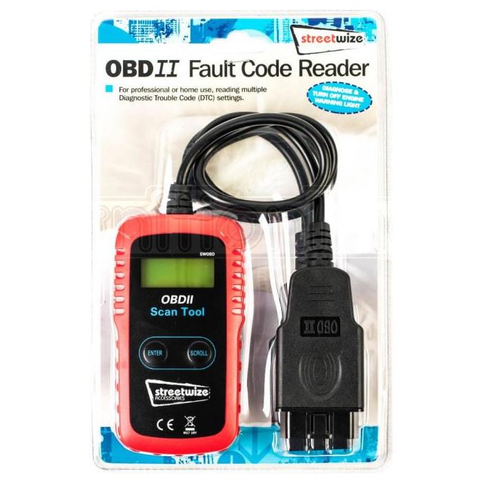EOBD OBDII OBD2 Car Fault Code Reader Vehicles Scanner Tool Diagnostic