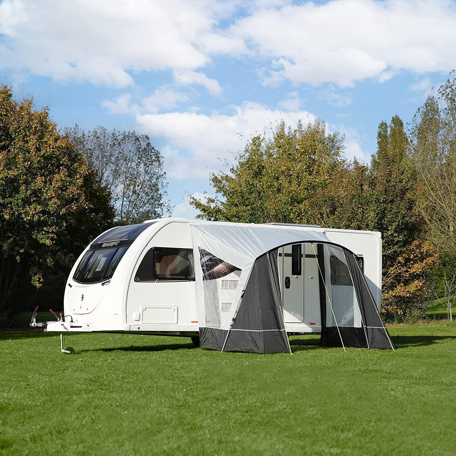 Leisurewize HELIOS 320 Caravan SunShade Canopy Awning Open Porch LWA48