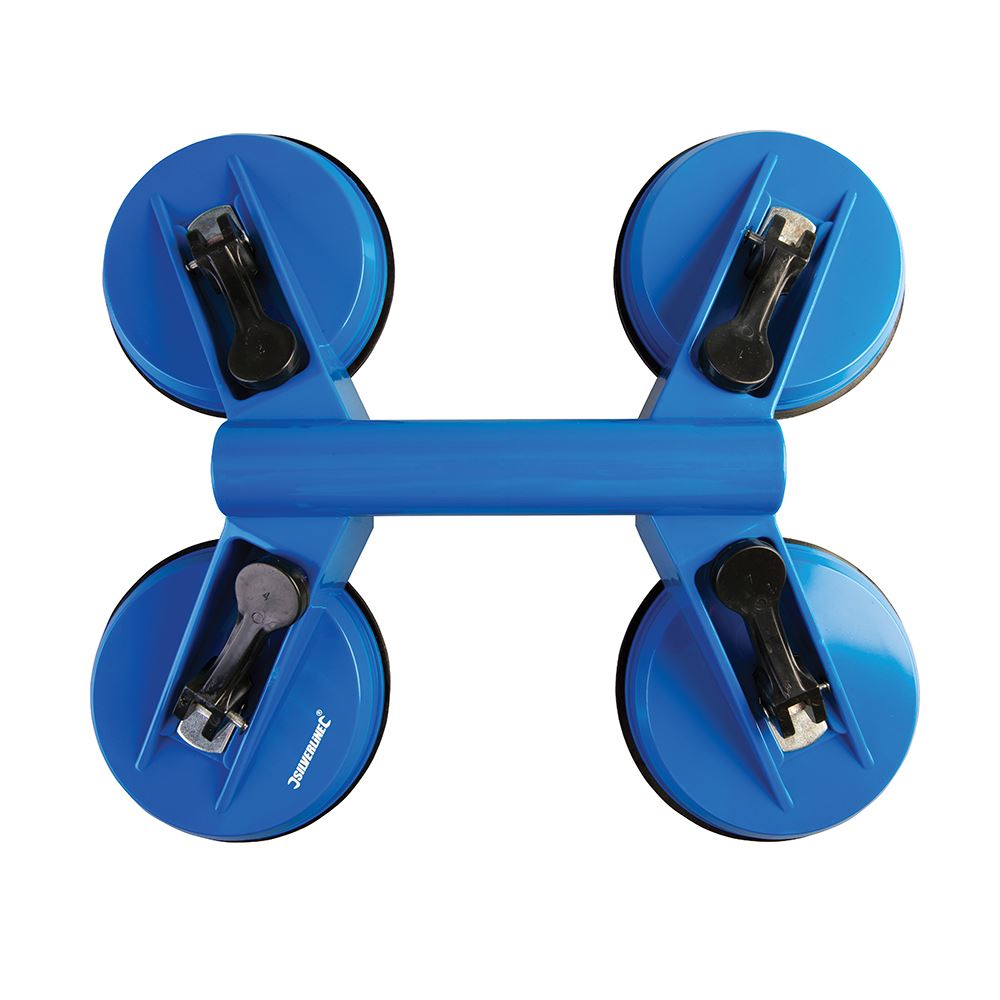 Silverline Quad Suction Pad 120kg
