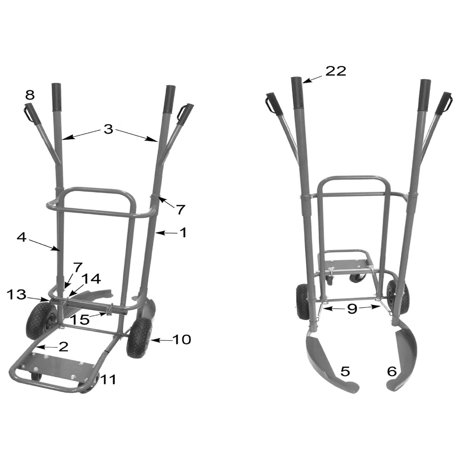 Sealey Wheel, Pneumatic TH003-V3-10