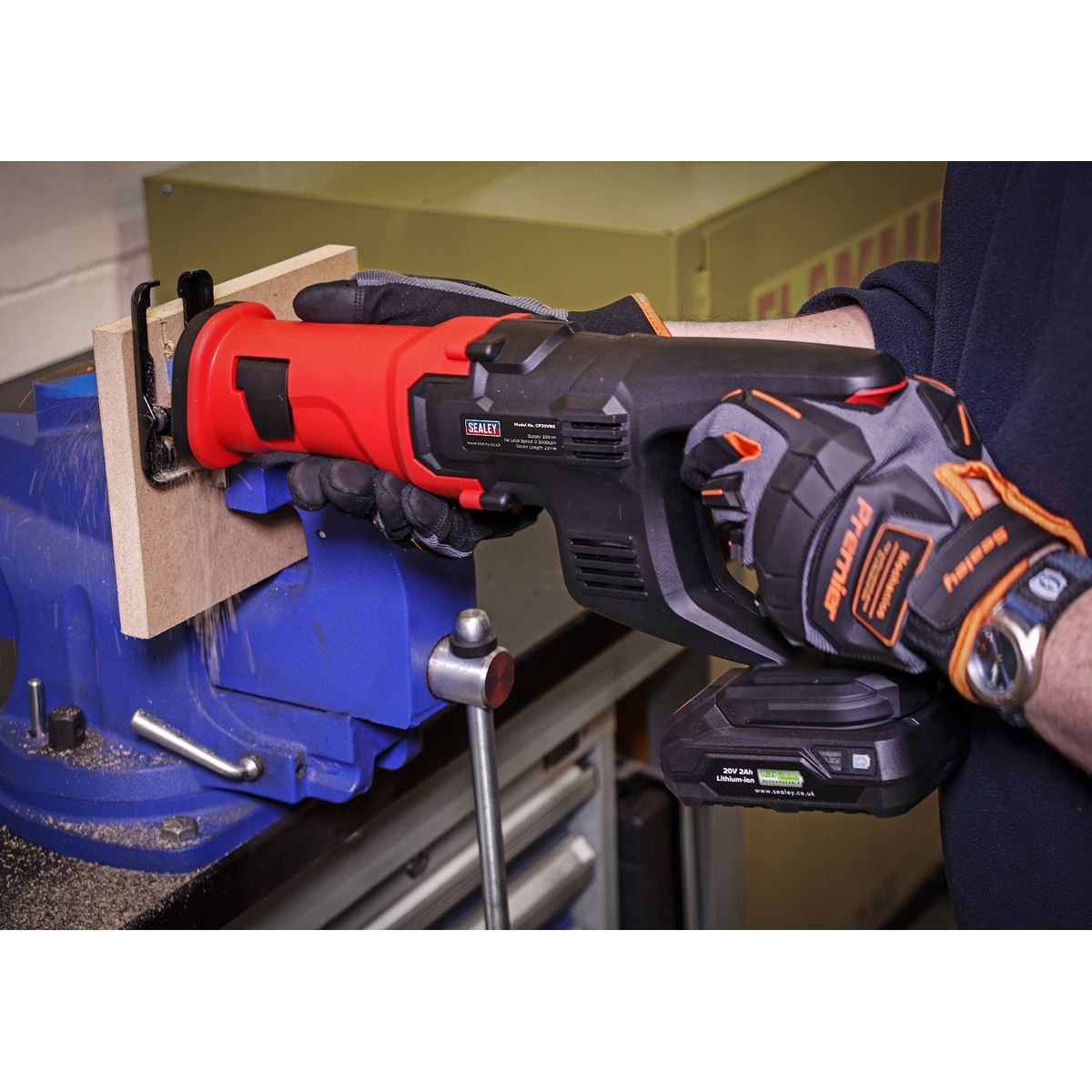 Sealey Reciprocating Saw 20V SV20 Series Body Only CP20VRS