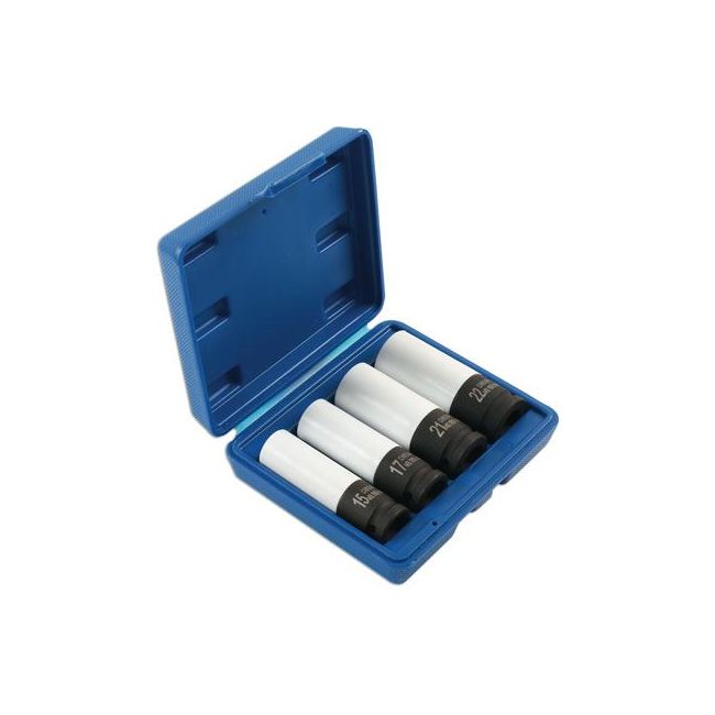 Laser Special Size Wheel Nut Socket Set 1/2"D 7752