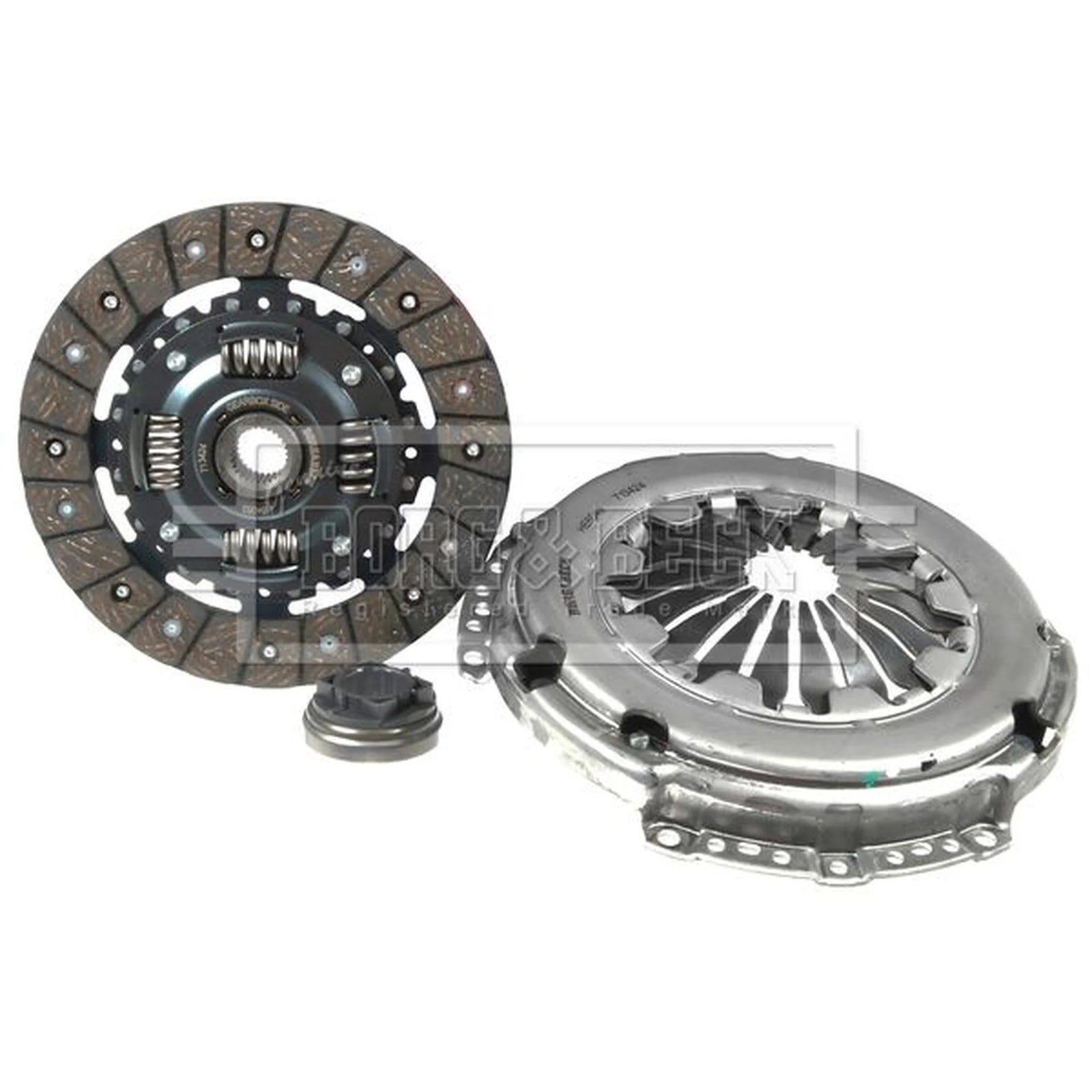 Borg & Beck Clutch Kit Set 3pc 190mm HK7837