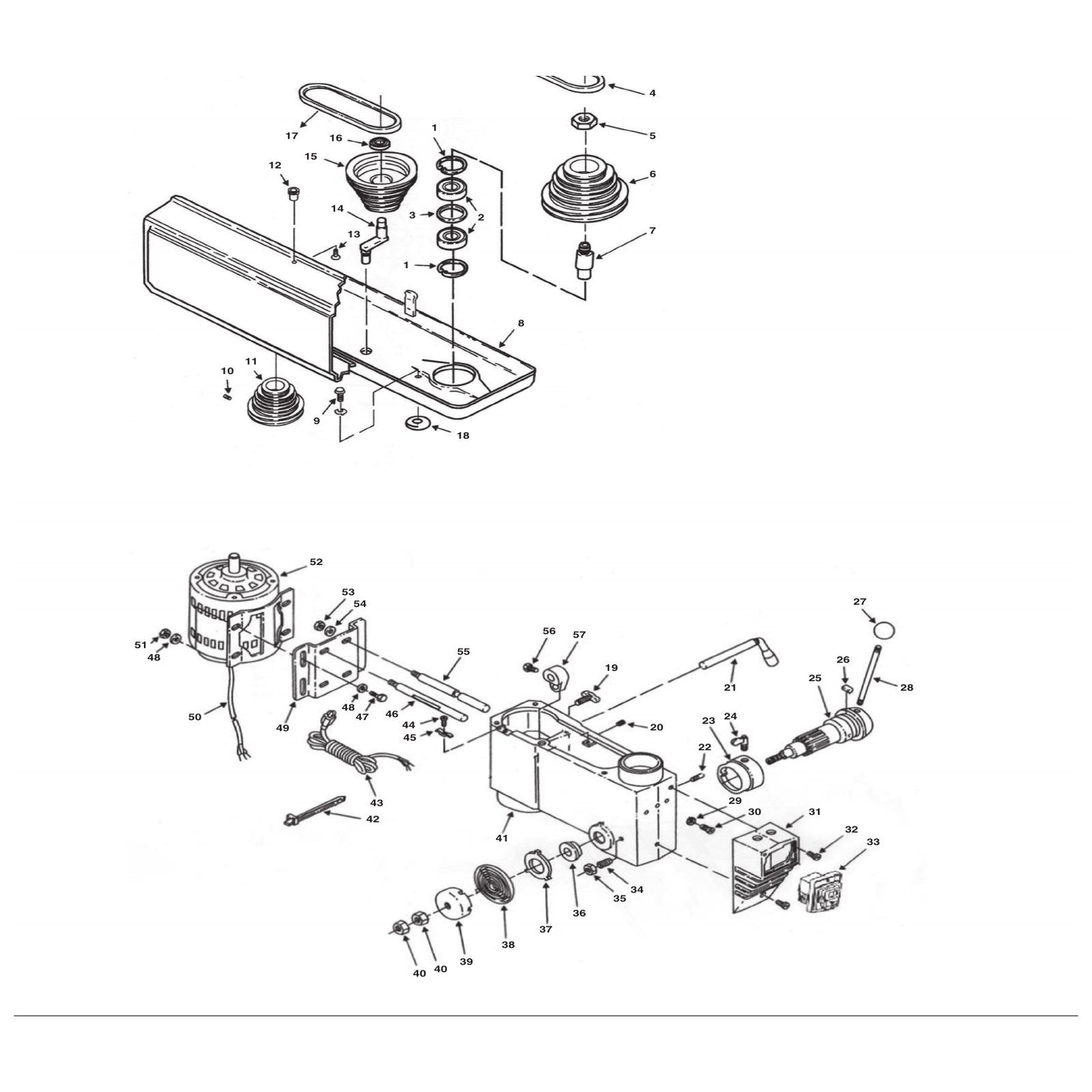 Draper Depth Adjusting Assembly YGD20/12E-A23 23678