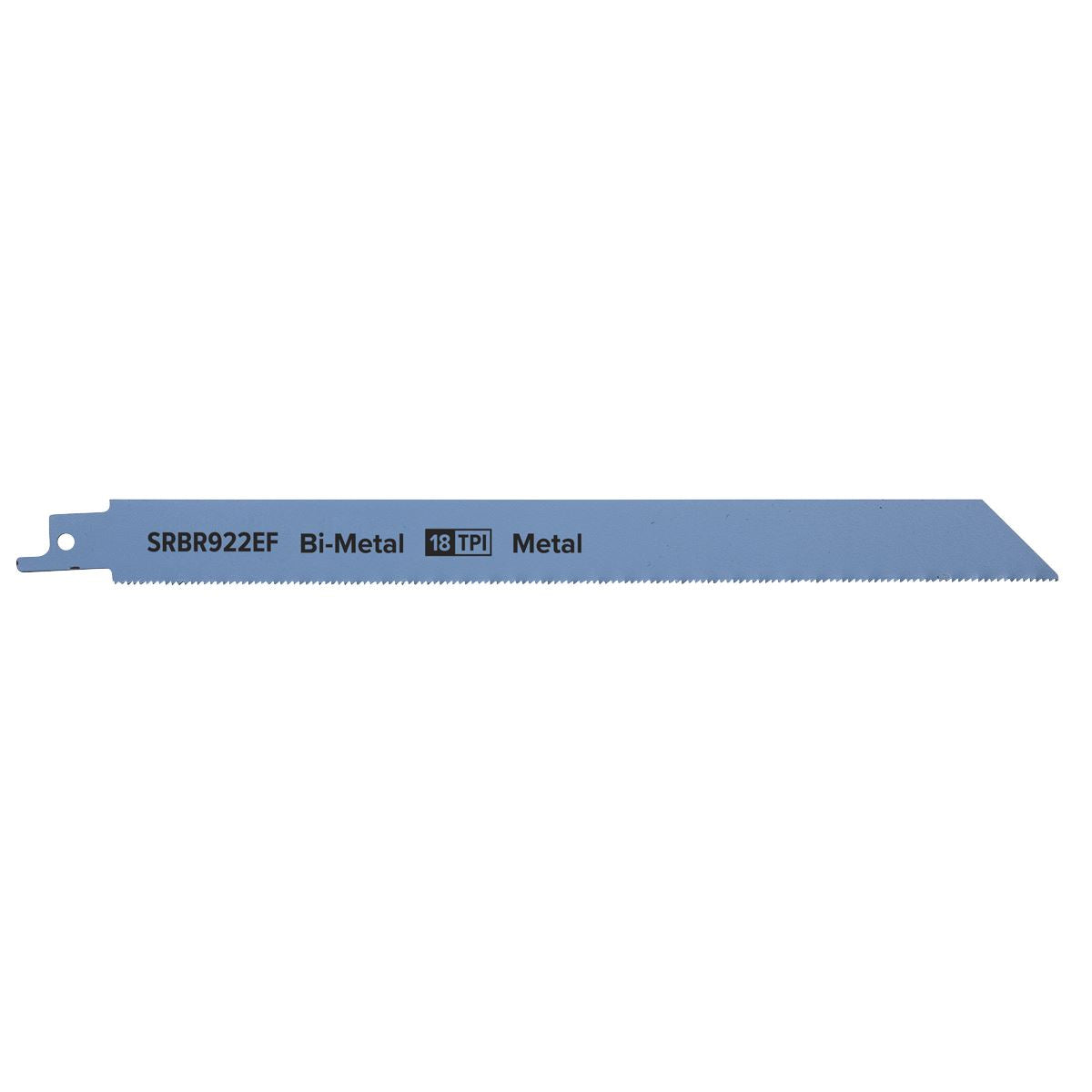 Sealey Reciprocating Saw Blade Metal 230mm 18tpi Pack of 5 SRBR922EF