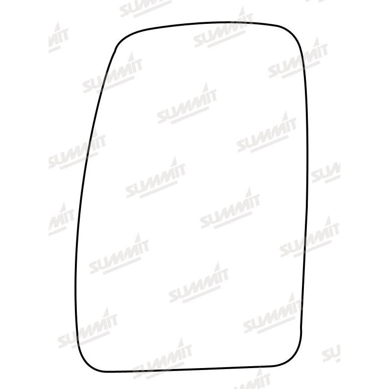 Summit Heated Base Plate With Commercial Mirror Glass LHS