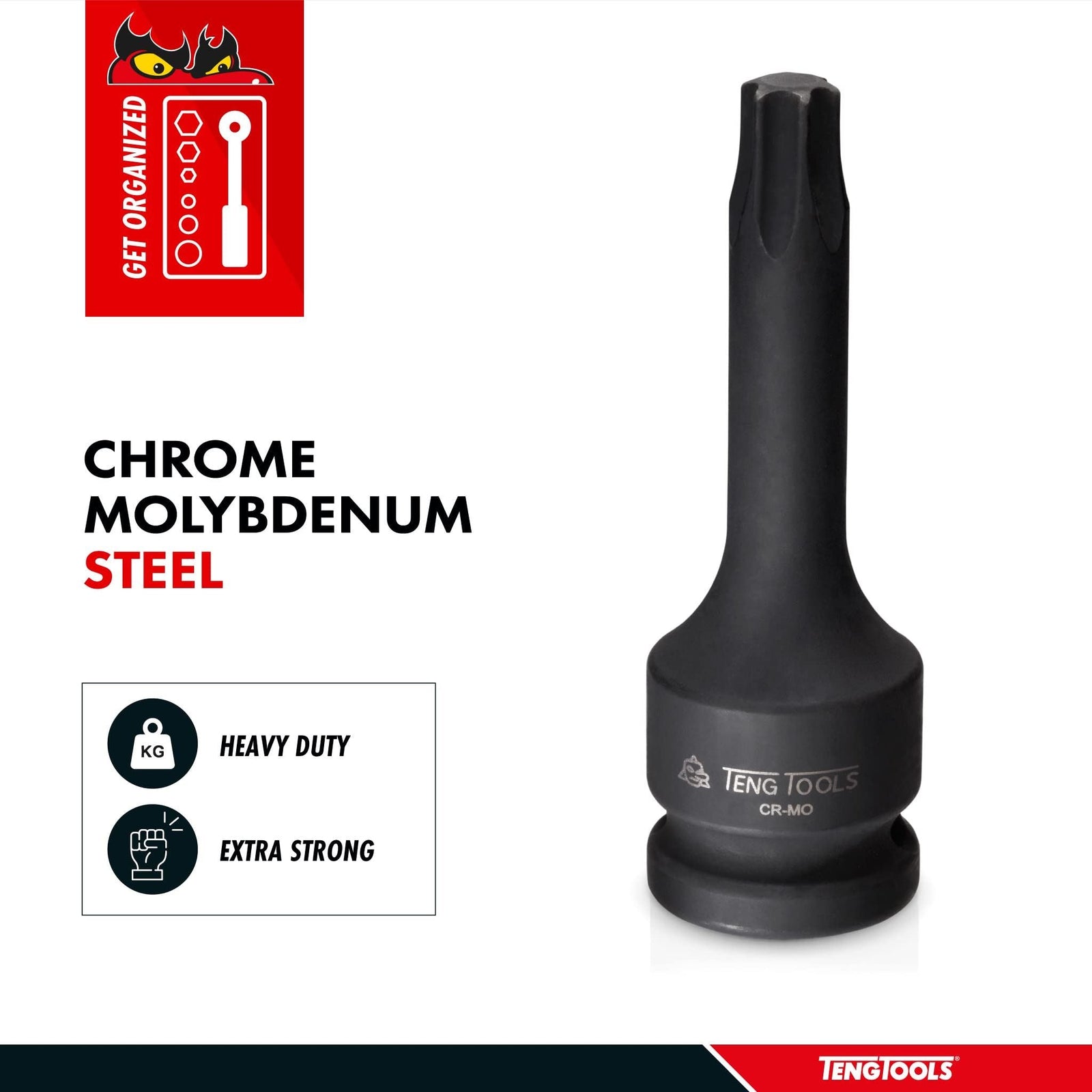 Teng Tools 1/2" TX Impact Socket DIN TX70