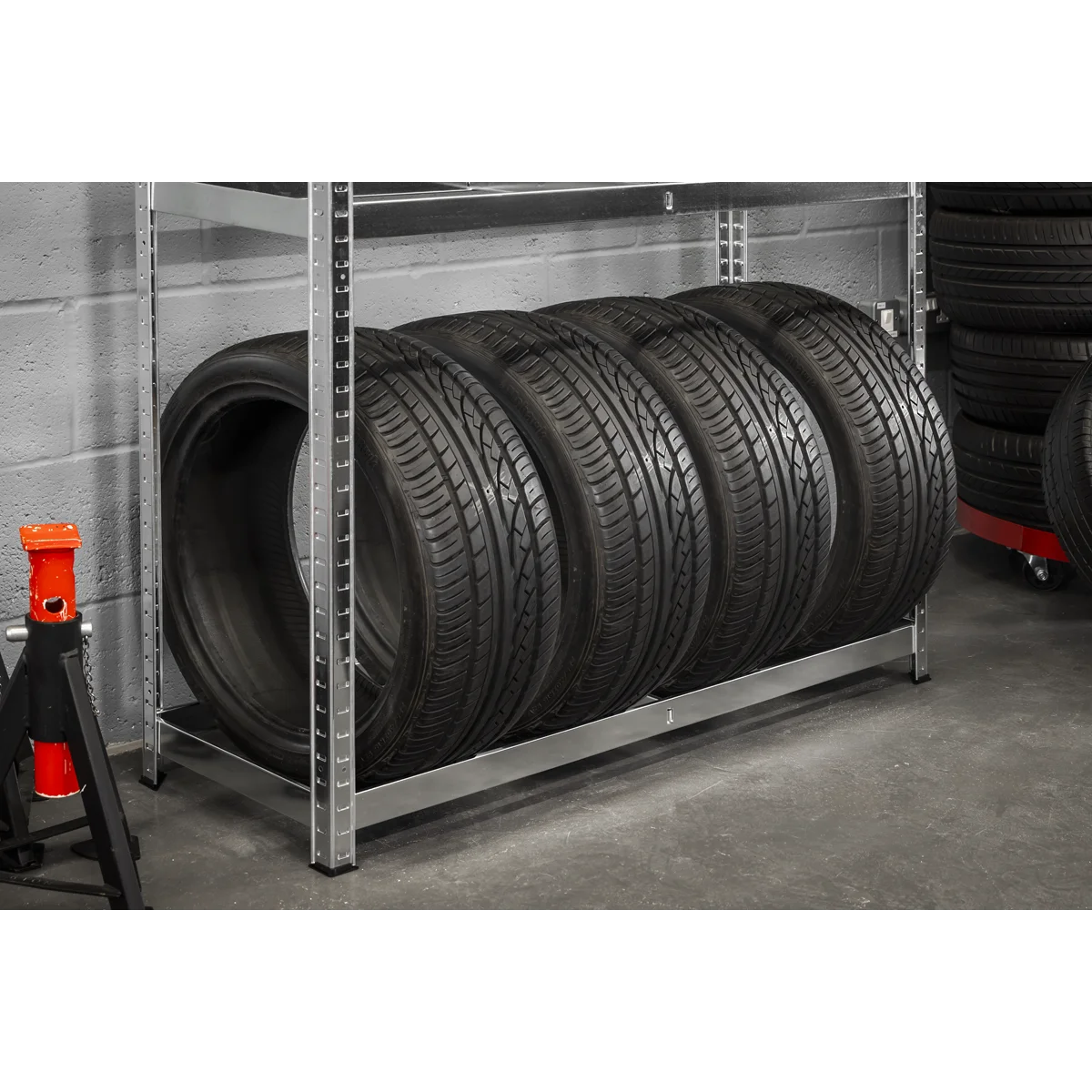 Sealey Tyre Rack STR008 150kg Capacity 3-Tier Storage