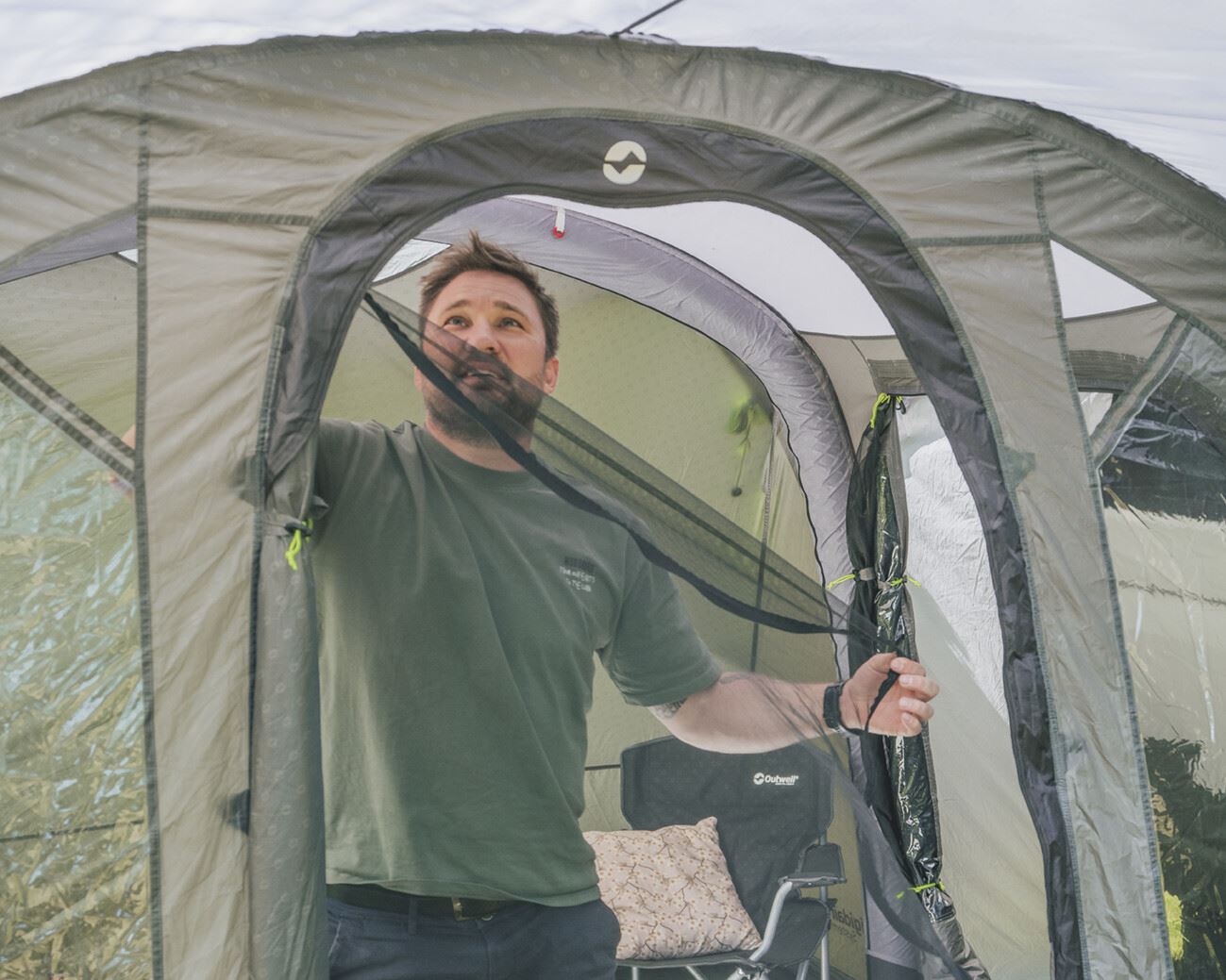 Outwell Talladega Driveaway Air Awning Grey