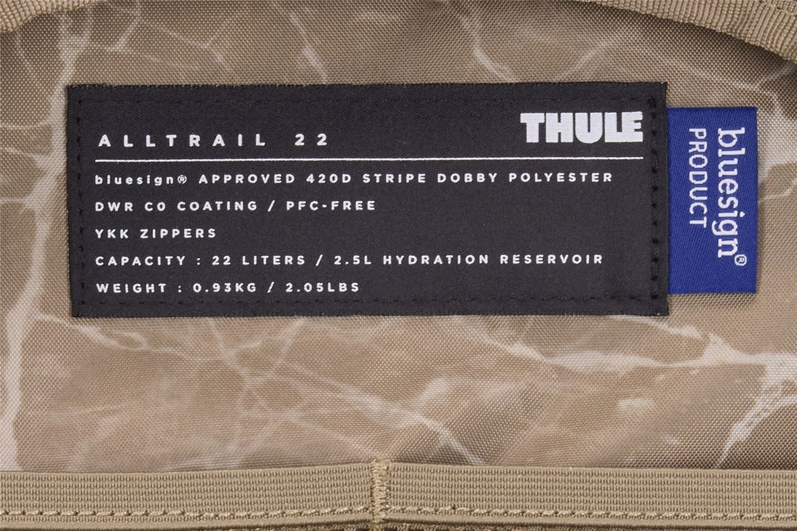 Thule AllTrail hydration pack 22L black