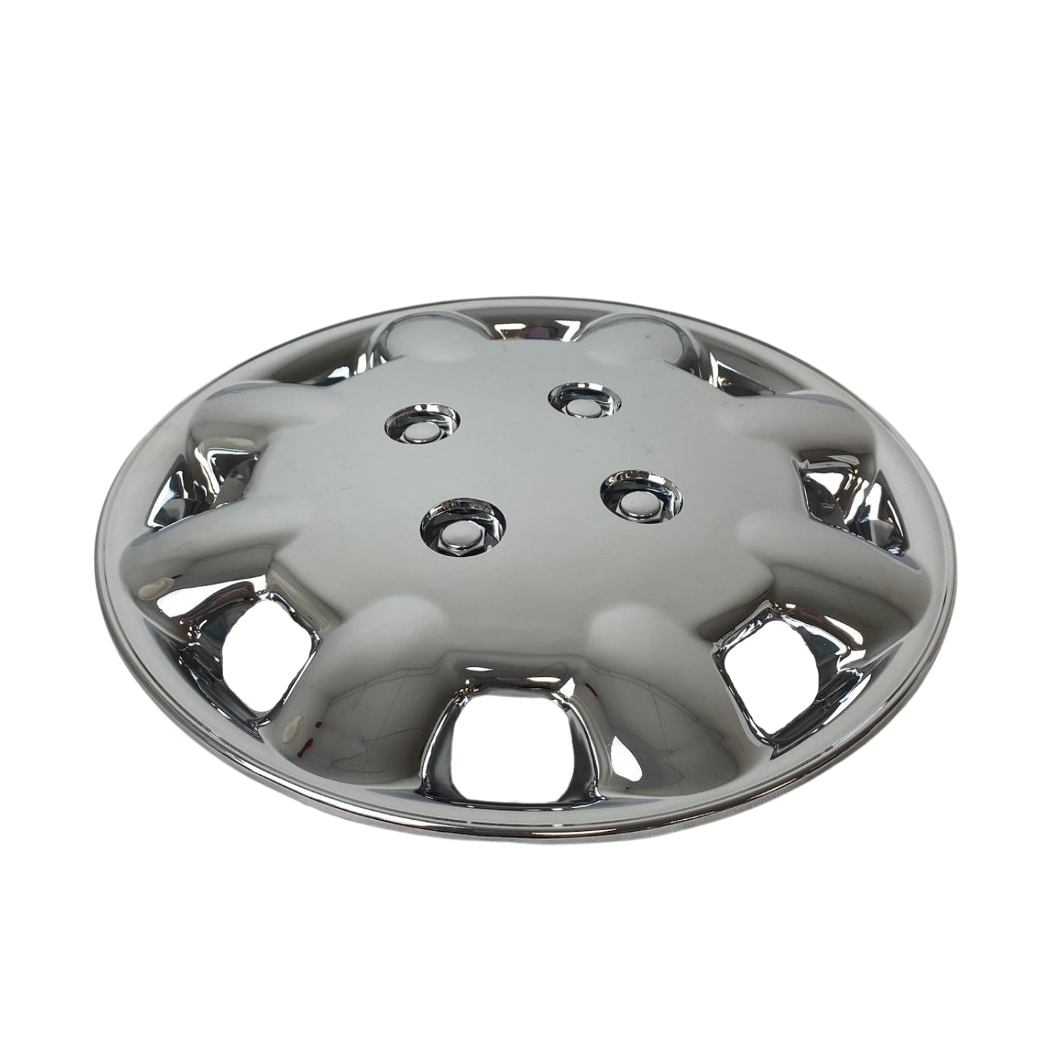 Milenco Chrome Wheel Trims – 13" – Caravan/Trailer Steel Wheels – Set of 4 (333C)