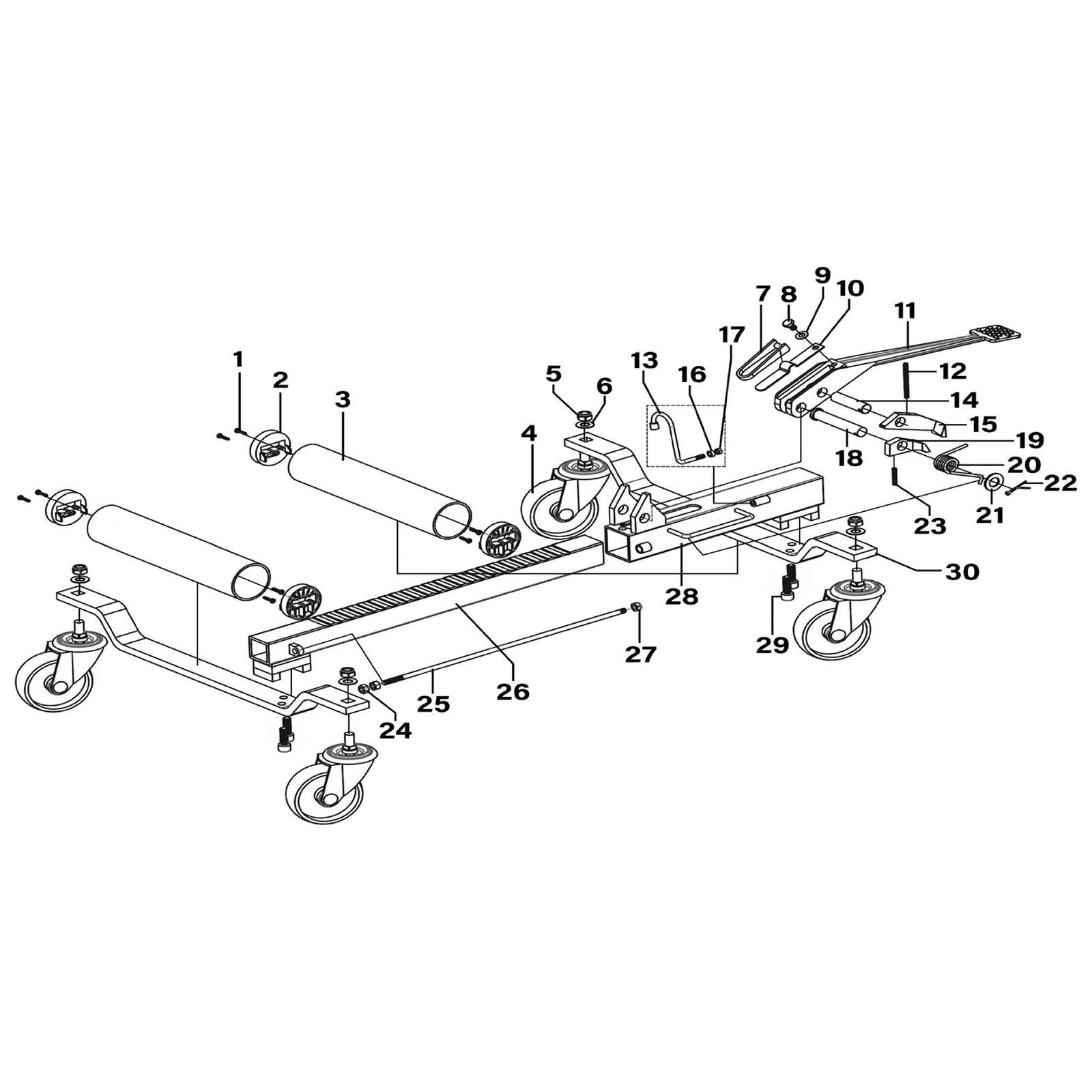 Sealey Roller WS650-V3-06