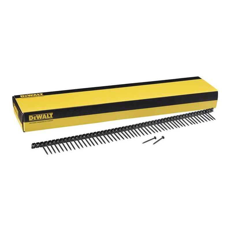 Dewalt Power Tools Drywall Collated Coarse Thread Screws 3.5 x 55mm (Pack 1000)