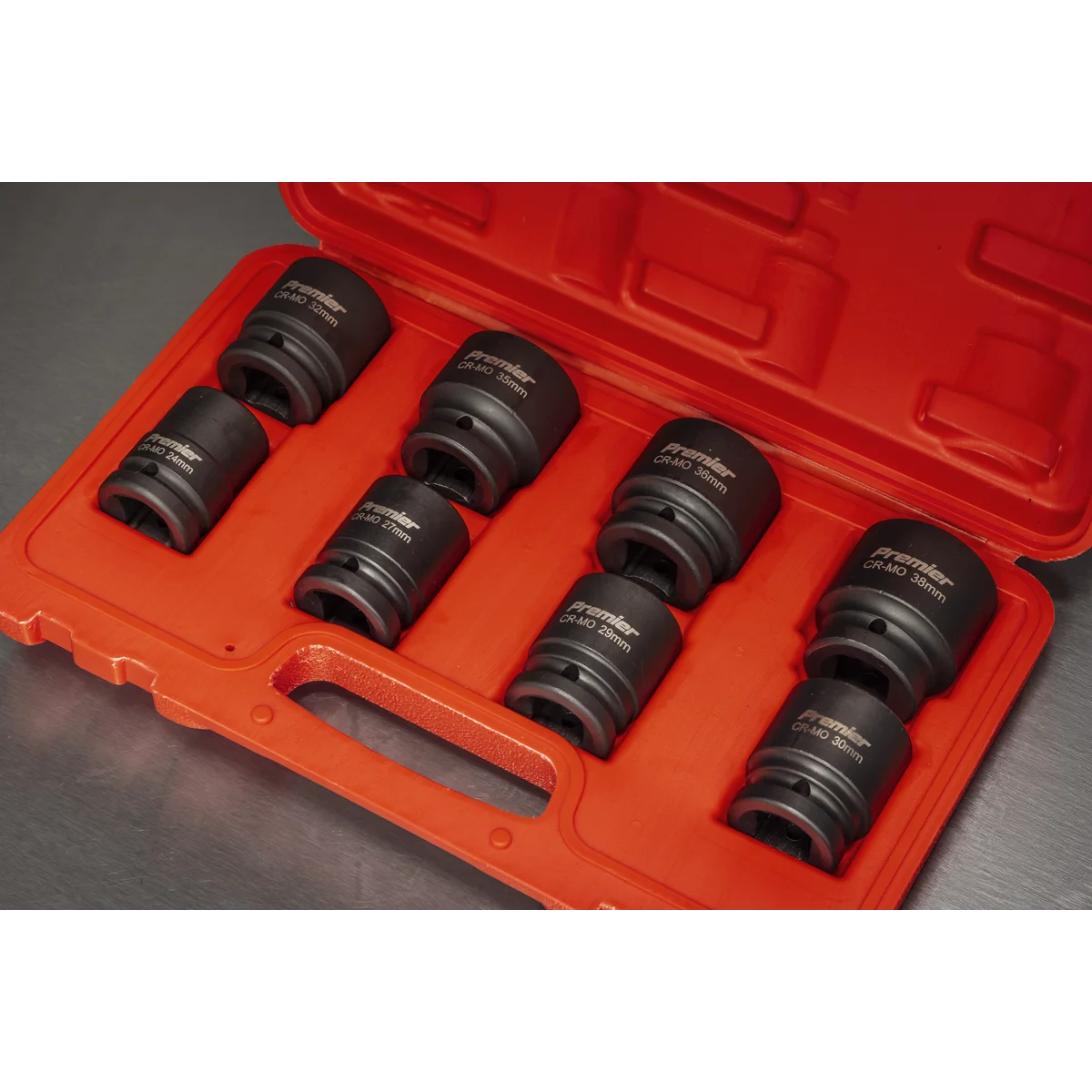 Sealey Premier Impact Socket Set 3/4"Sq Drive 8 Piece
