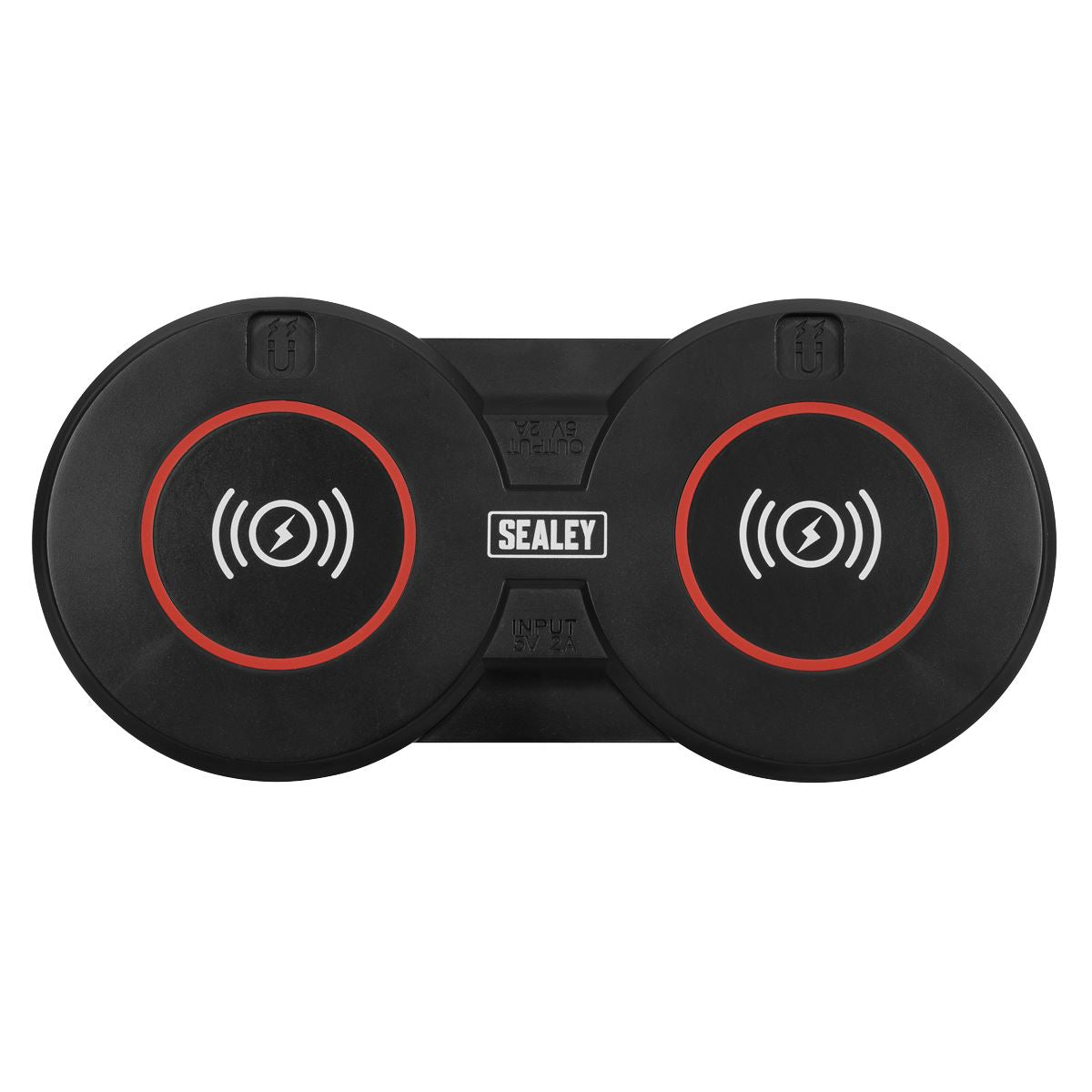 Sealey Wireless Charging Base Double 5V⎓2A