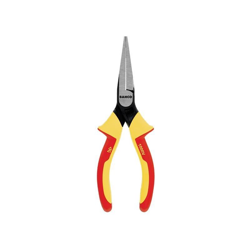 Bahco 2421S ERGO™ Insulated Flat Nose Pliers 180mm (7in)