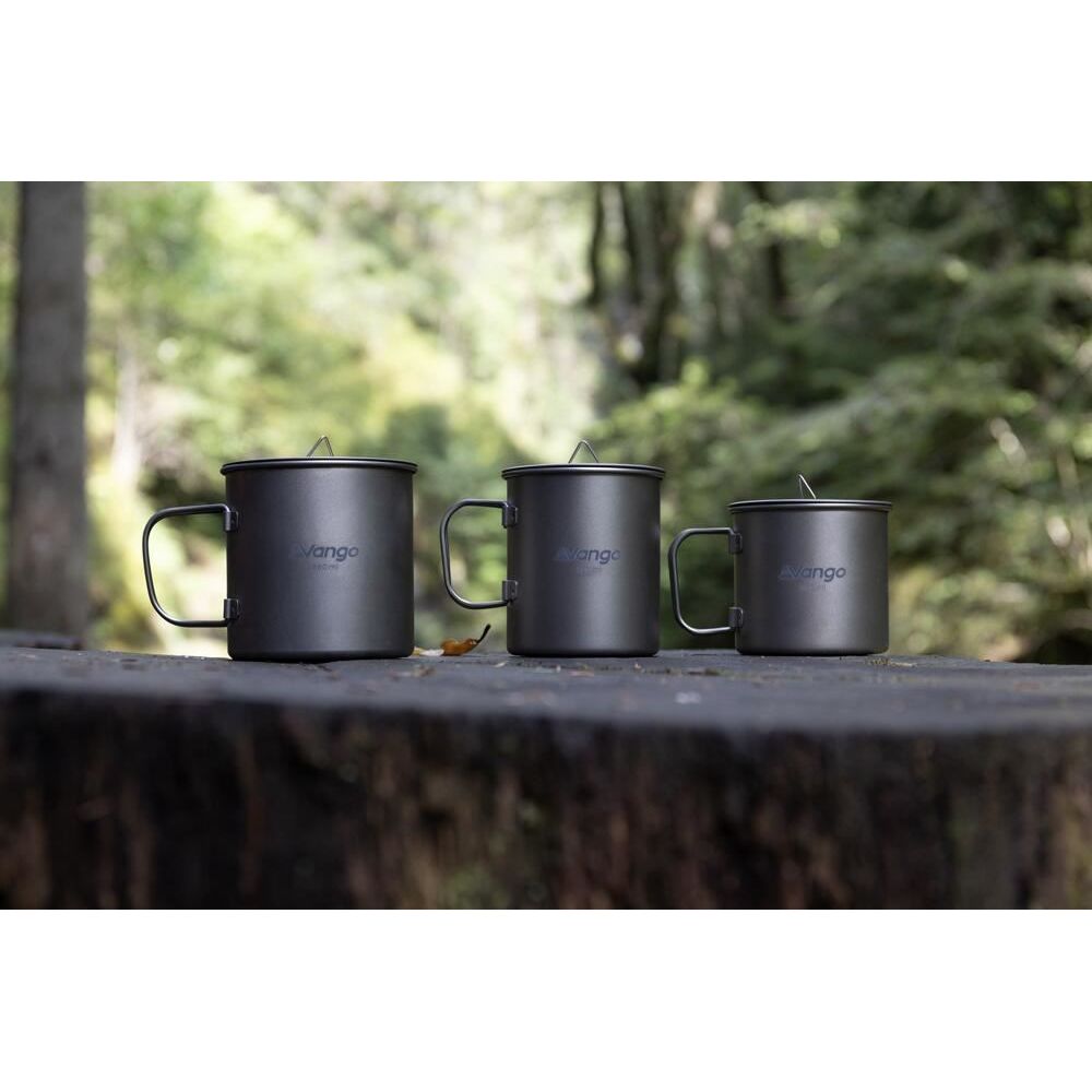Vango Titanium Single Walled 350ml Mug Titanium