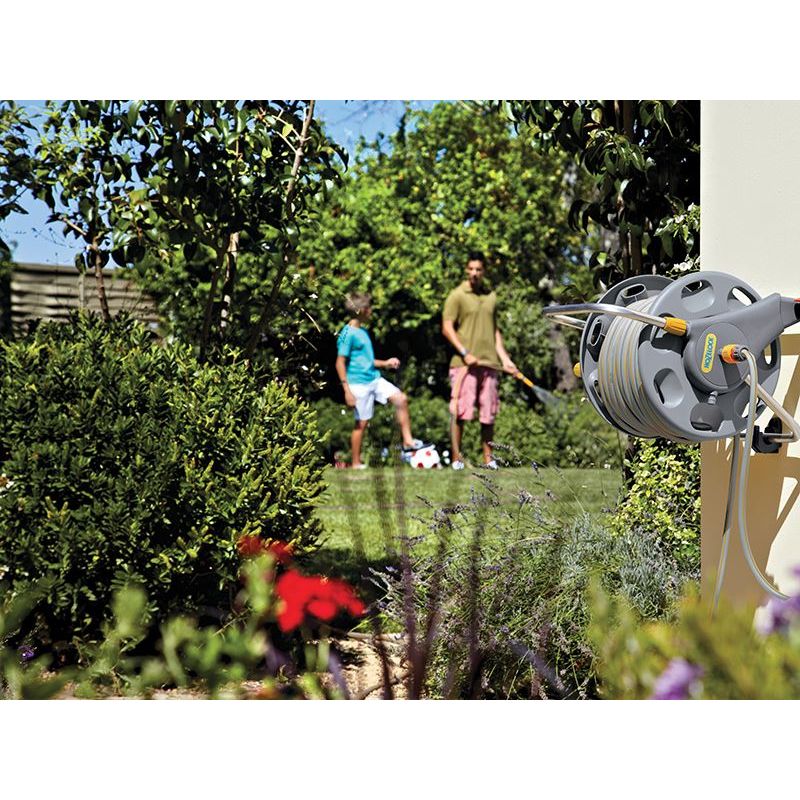 Hozelock 2475 60m Wall Mountable Hose Reel ONLY