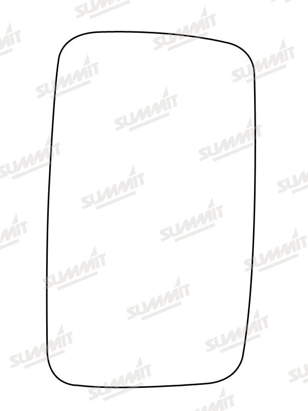 Summit Stick-On Commercial Mirror Glass fits Mercedes Sprinter Van