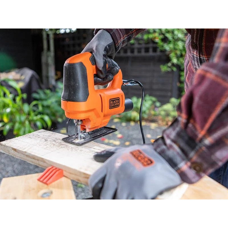 Black + Decker BES602 Single Speed Jigsaw 400W 240V - BES602-GB