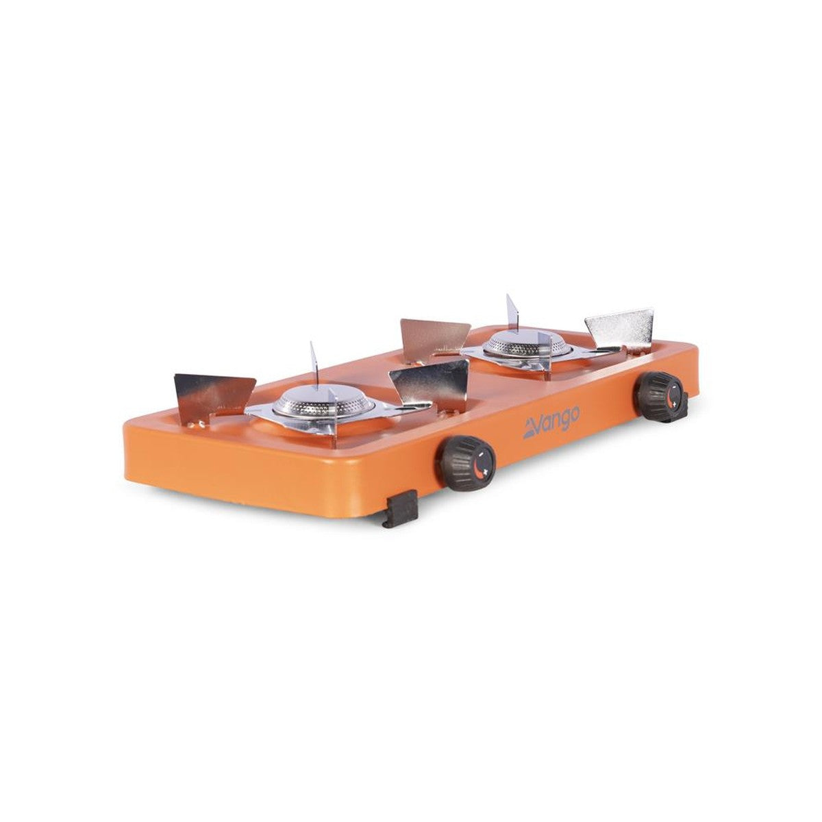 Vango Blaze Double Gas Cooker Camping Fishing Stove Burnt Orange