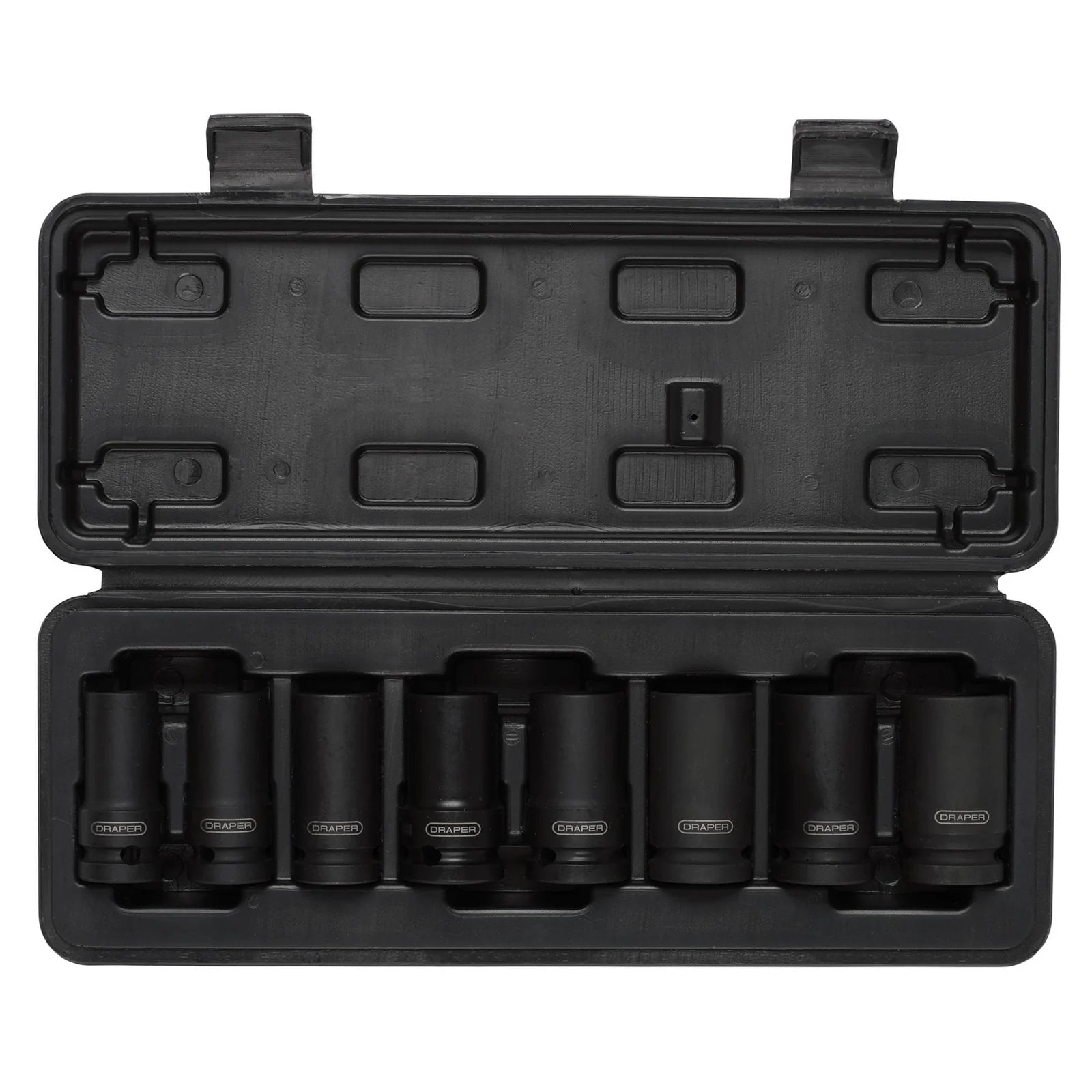 Draper Locking Wheel Nut Removal Set, 1/2" Sq. Dr. (8 Piece) - LWNR1/2-8 Piece