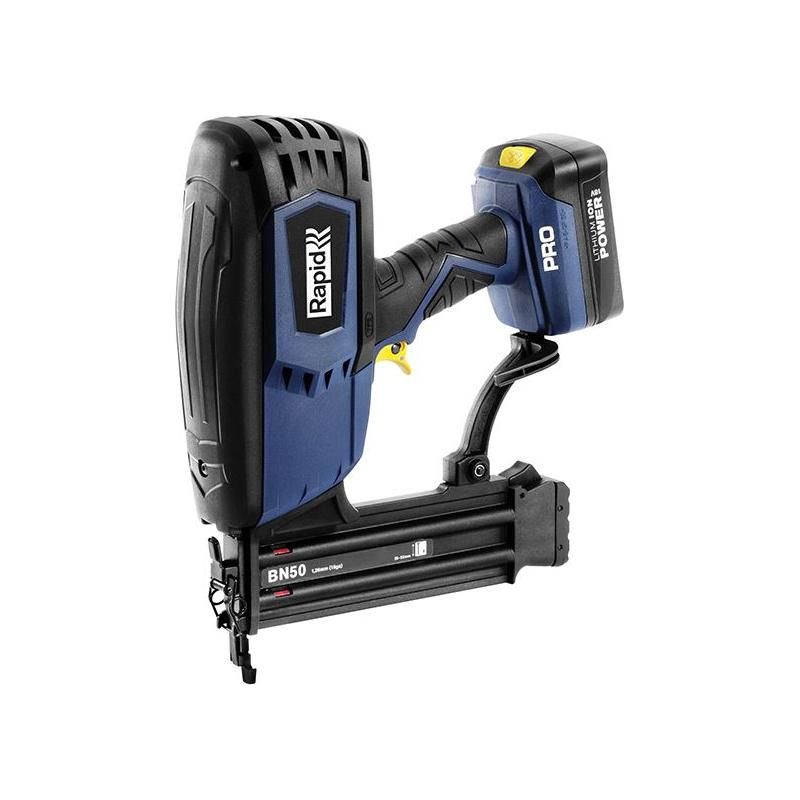 Rapid PRO BN50 Cordless Brad Nailer 18 Gauge 18V 2 x 2.0Ah Li-ion
