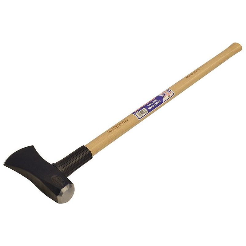 Faithfull Log Splitting Maul Hickory Shaft 3.6kg (8 lb)