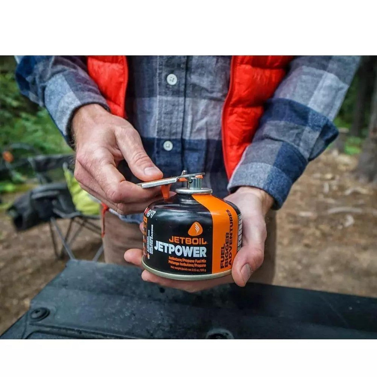 Jetboil JetPower Butane Gas Fuel 100g Canister