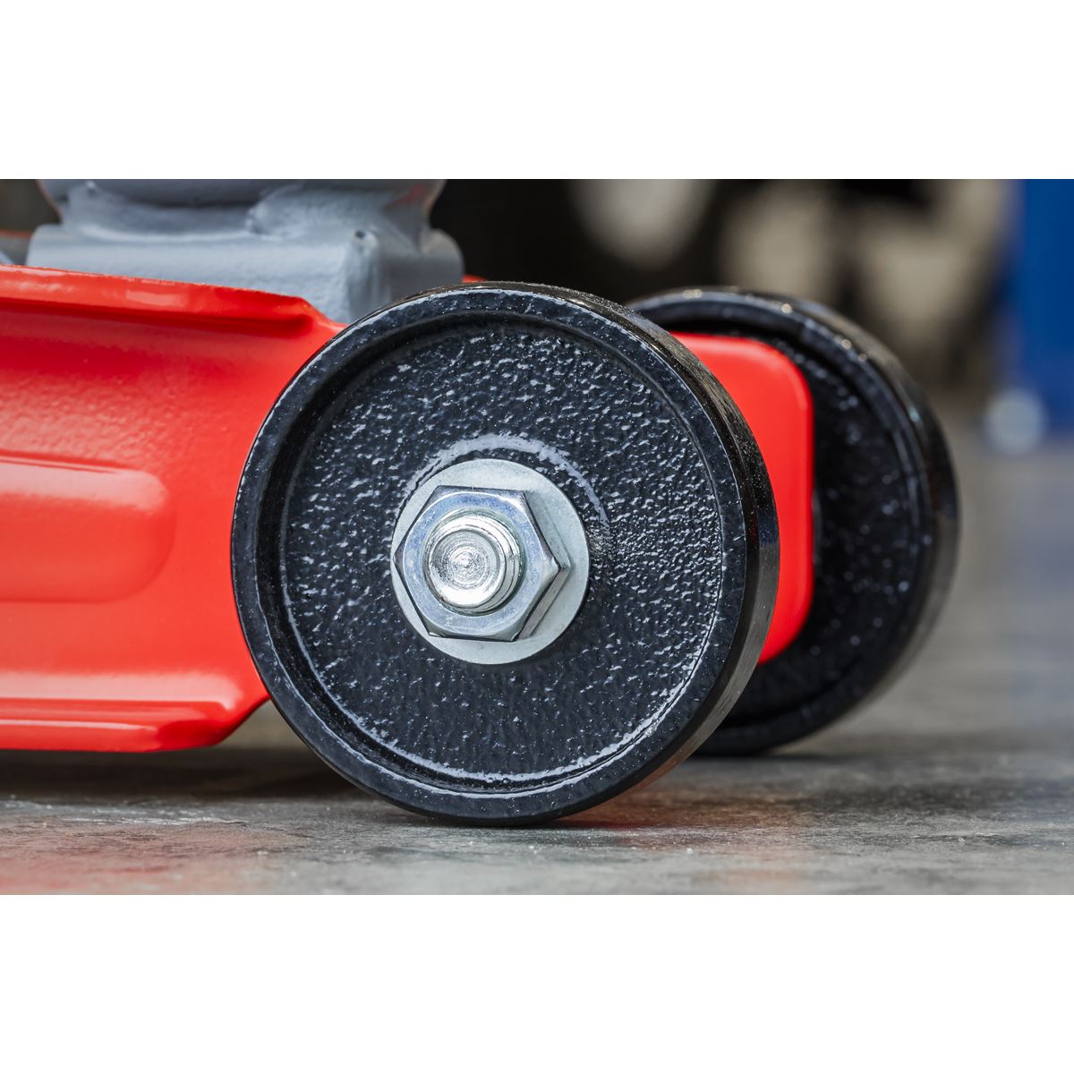Sealey Low Profile Short Chassis Trolley Jack 2 Tonne - Red 1020LE
