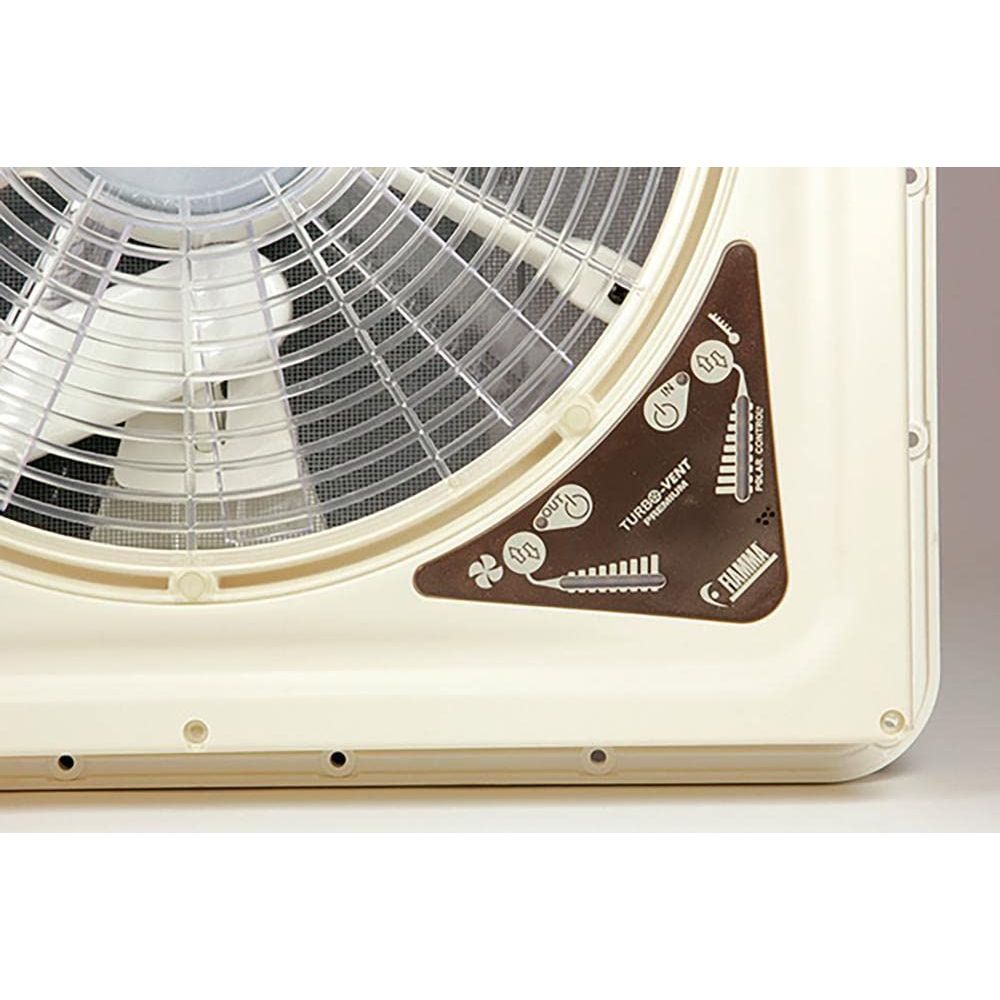 Fiamma Turbo Vent Premium White 03624H02-