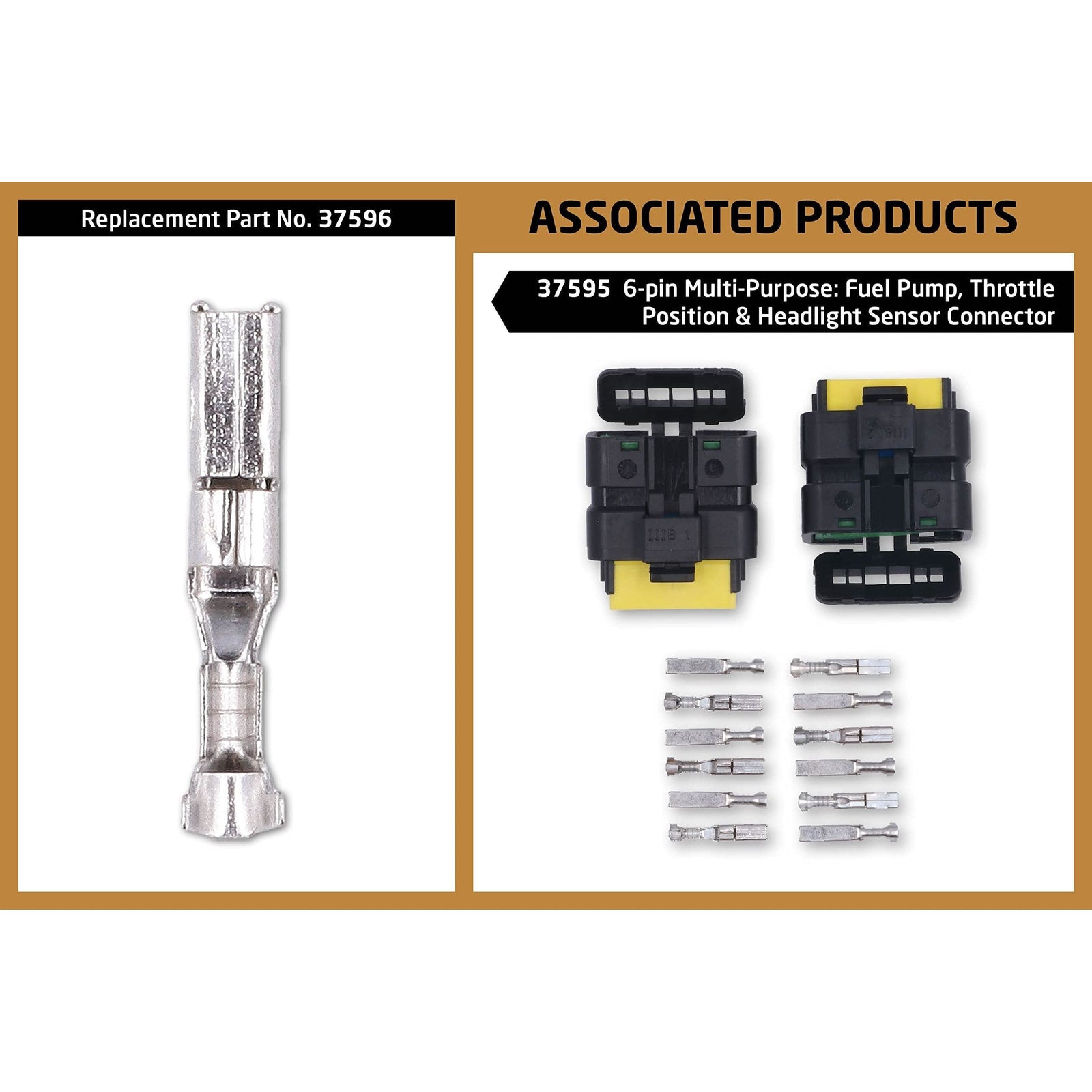 Tool Connection for Peugeot Electrical Multipurpose 6 Pin Connector 14pc 37595