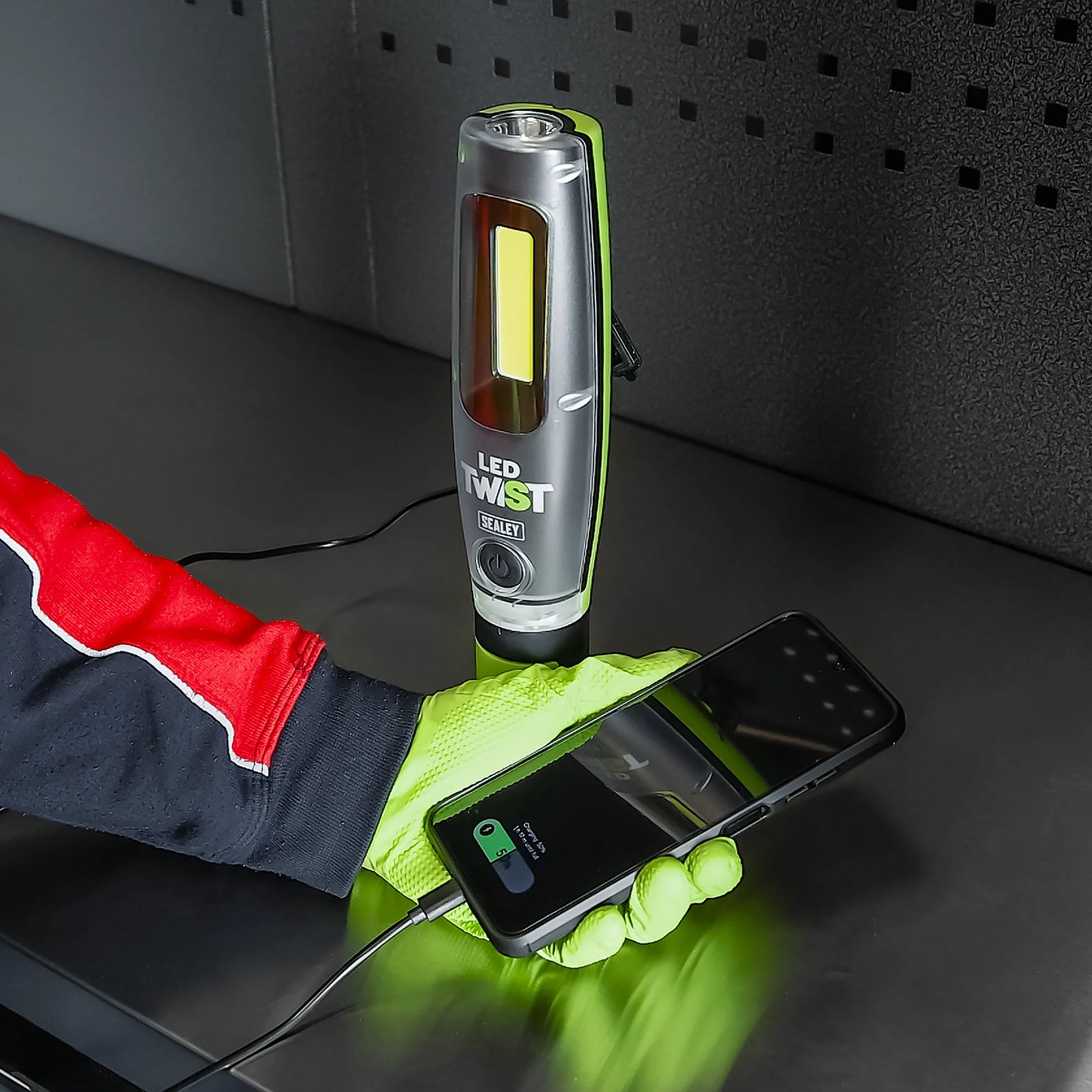 Sealey Rechargeable LED Inspection Light 20W COB 3000lm