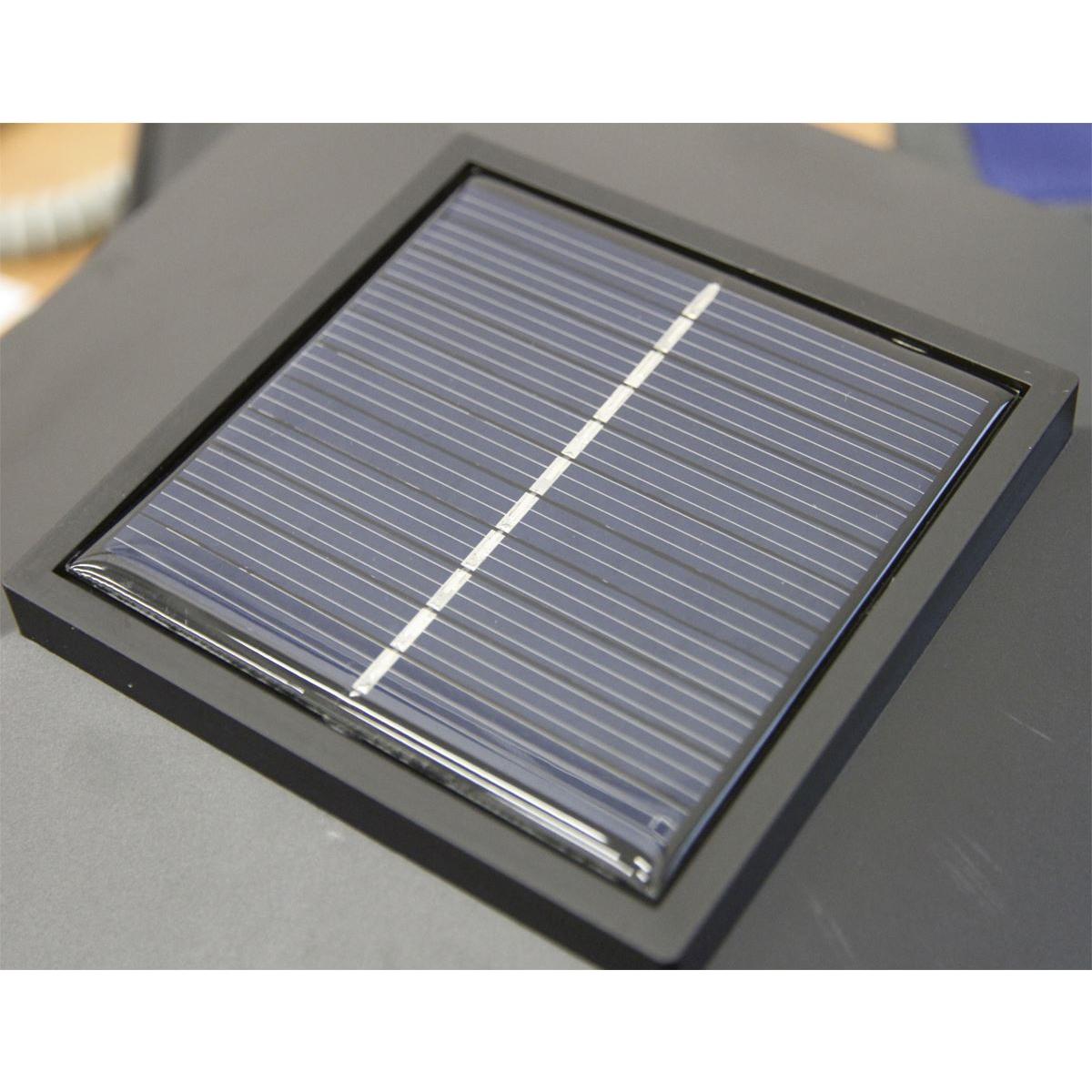 Sealey Solar Powered LED Garden Lamp Wall Mounting GL61