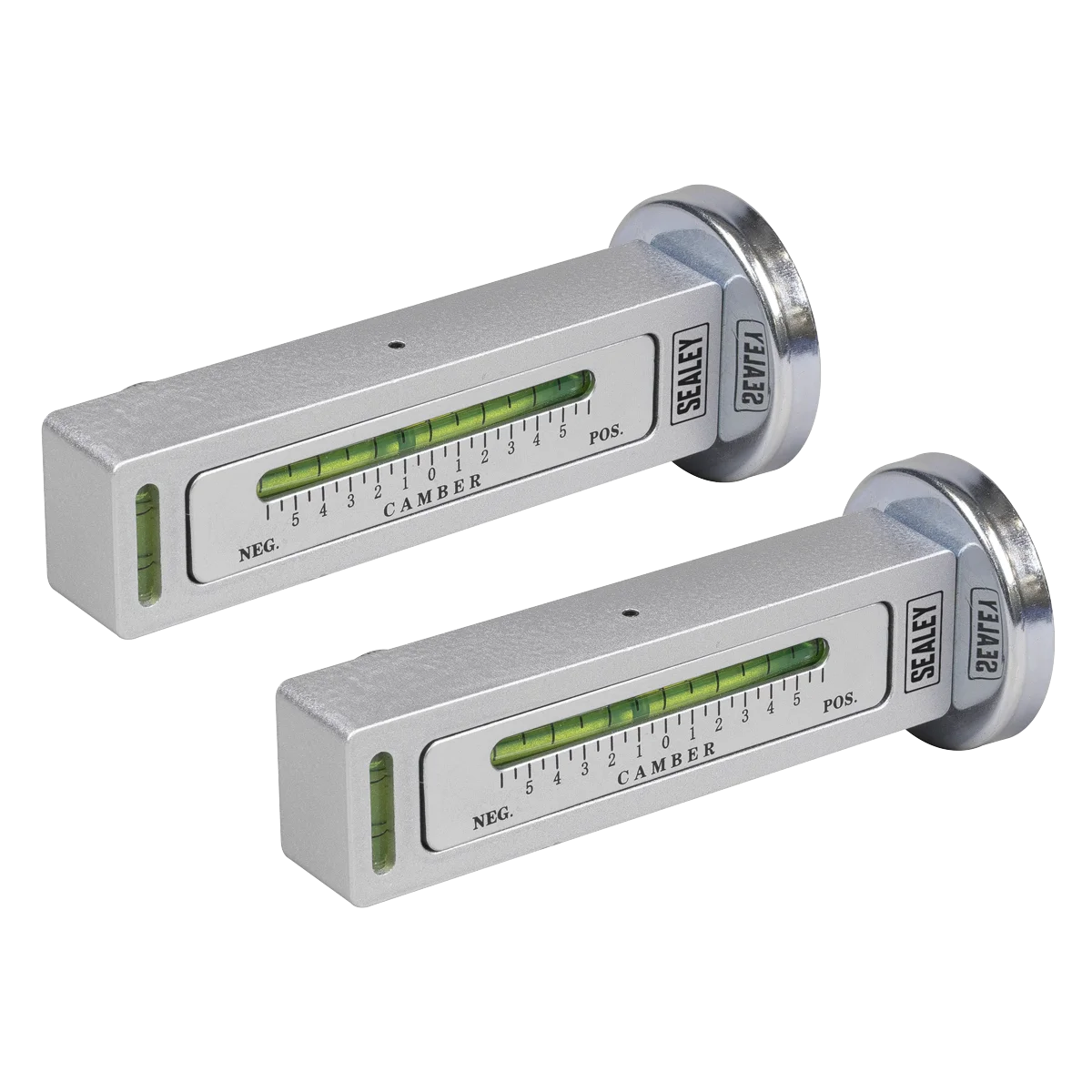Sealey Magnetic Camber/Castor Gauge 2 Piece - Accurate Vehicle Alignment