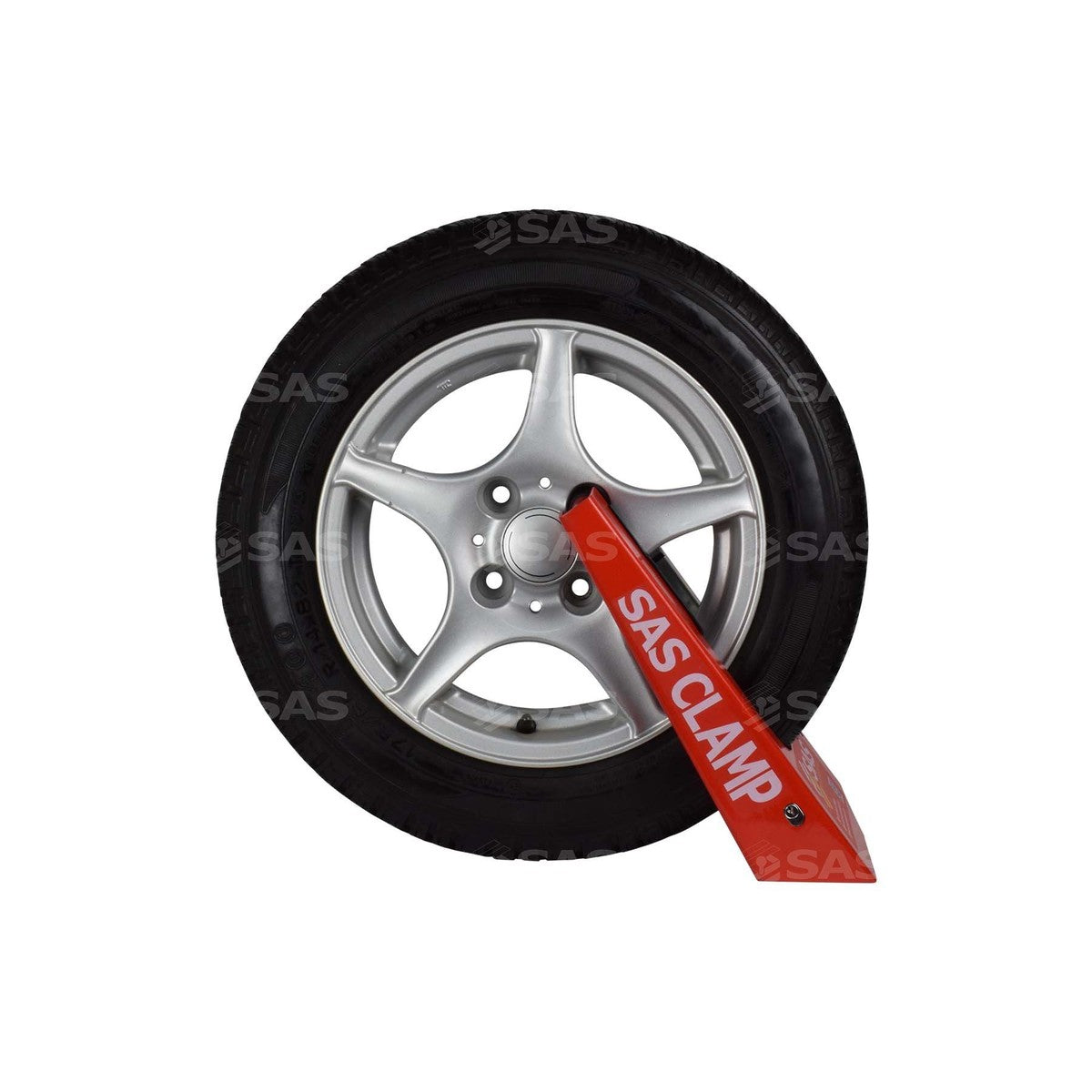 SAS SAS Supaclamp Duo Wheelclamp Lock Keyed Alike