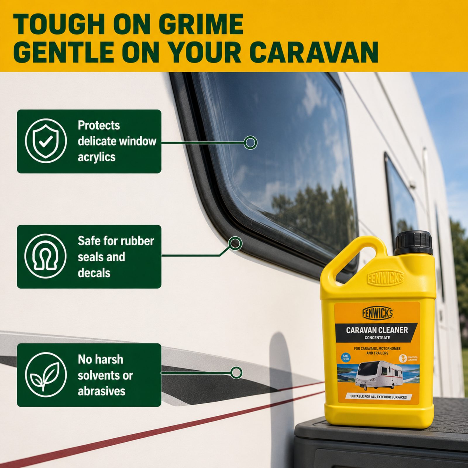 FENWICKS AWNING AND TENT CLEANER 1L