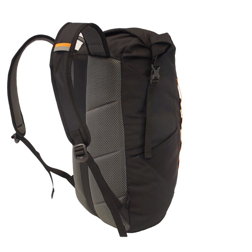 Vango Hex Rolltop 25L 25 Black Rucksack Backpack