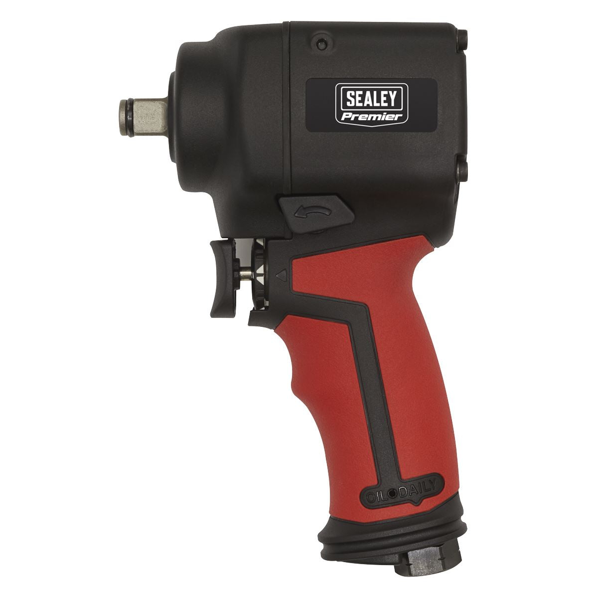 Sealey Air Impact Wrench 1/2"Sq Drive Stubby Twin Hammer SA6002S