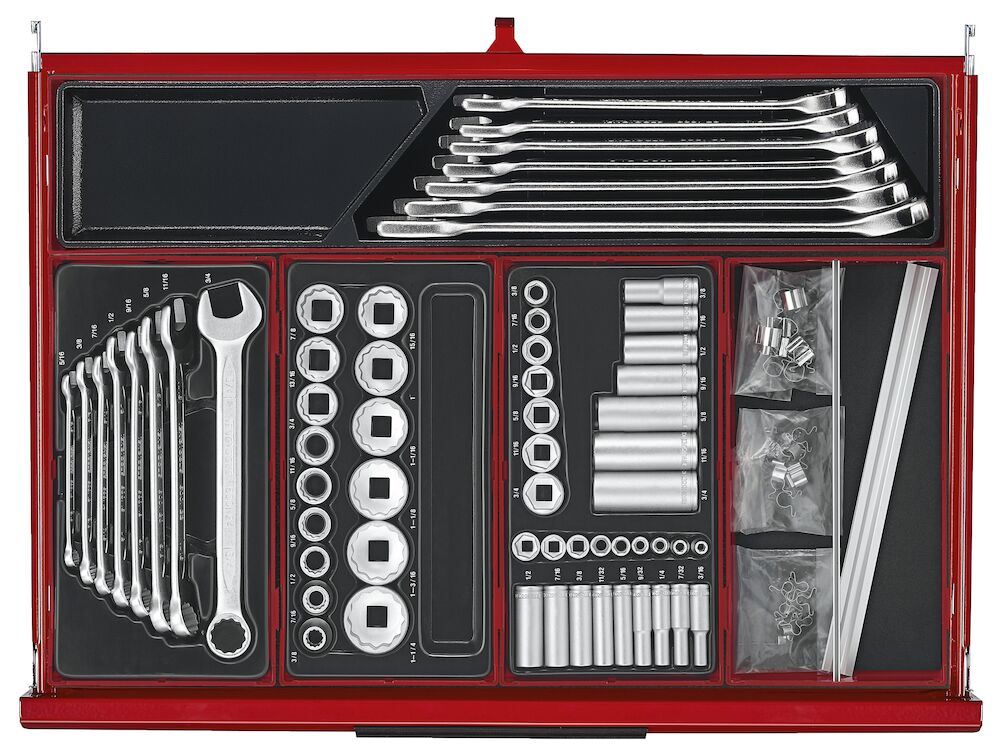 Teng Tools 26" PRO35™ stack tool kit 753 pieces red