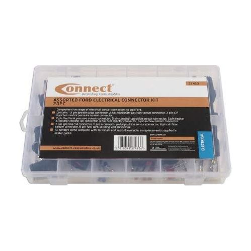 Connect Assorted ford Electrical Connector Kit 20pc 37413